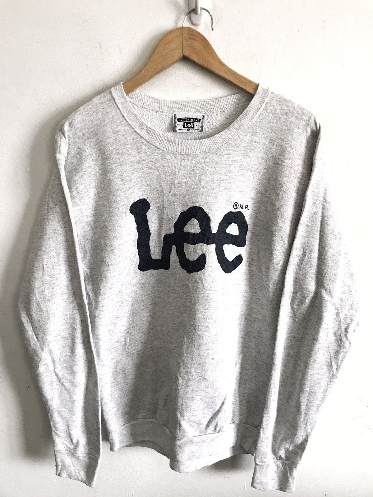 Lee × Vintage Vintage Lee Big Logo Crewneck Sweatshirt Size US M / EU 48-50 / 2 - 1 Thumbnail