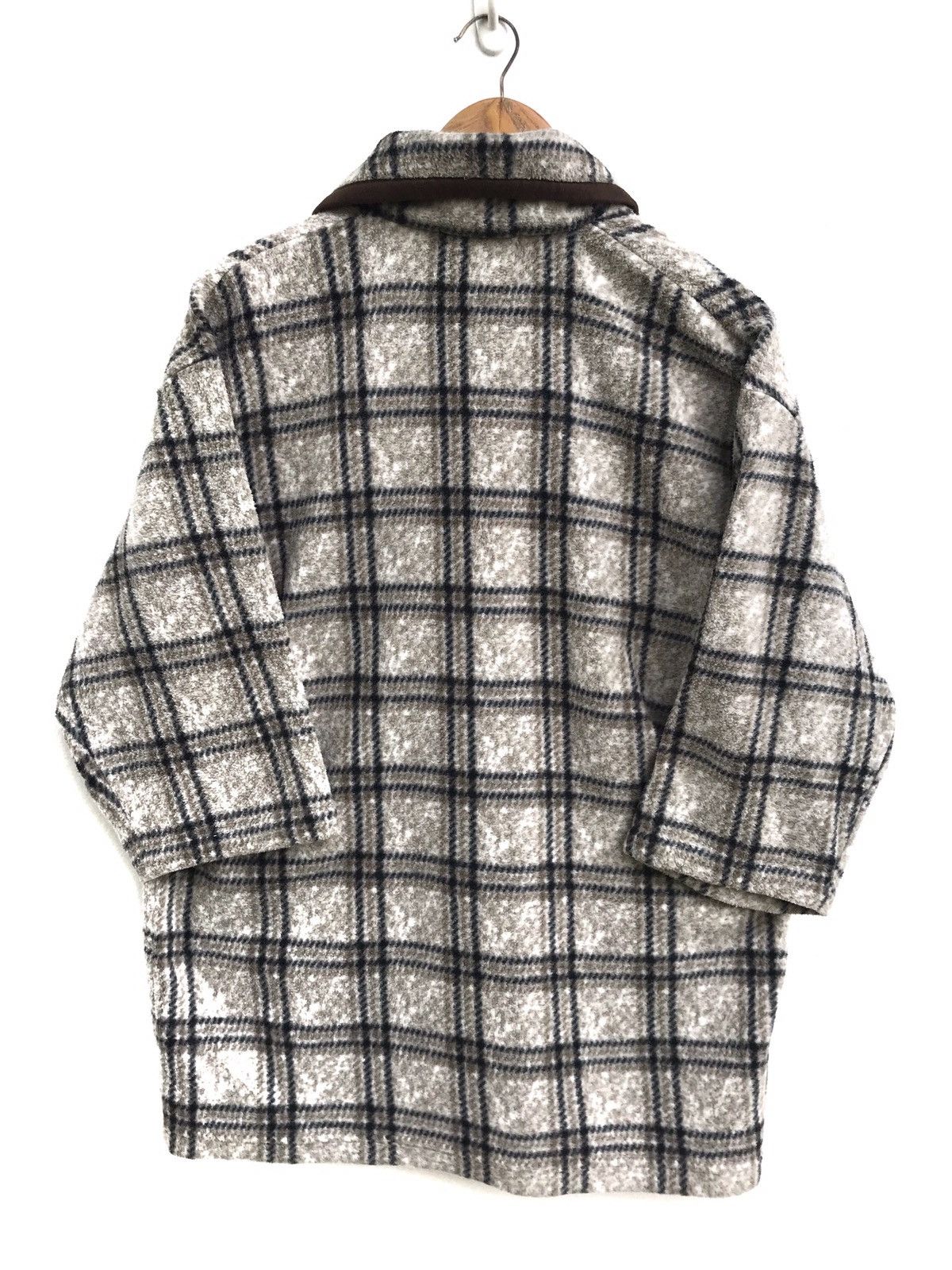 Lyle & Scott Vintage Lyle & Scott Fleece Winter Checkered Jacket Size US M / EU 48-50 / 2 - 2 Thumbnail