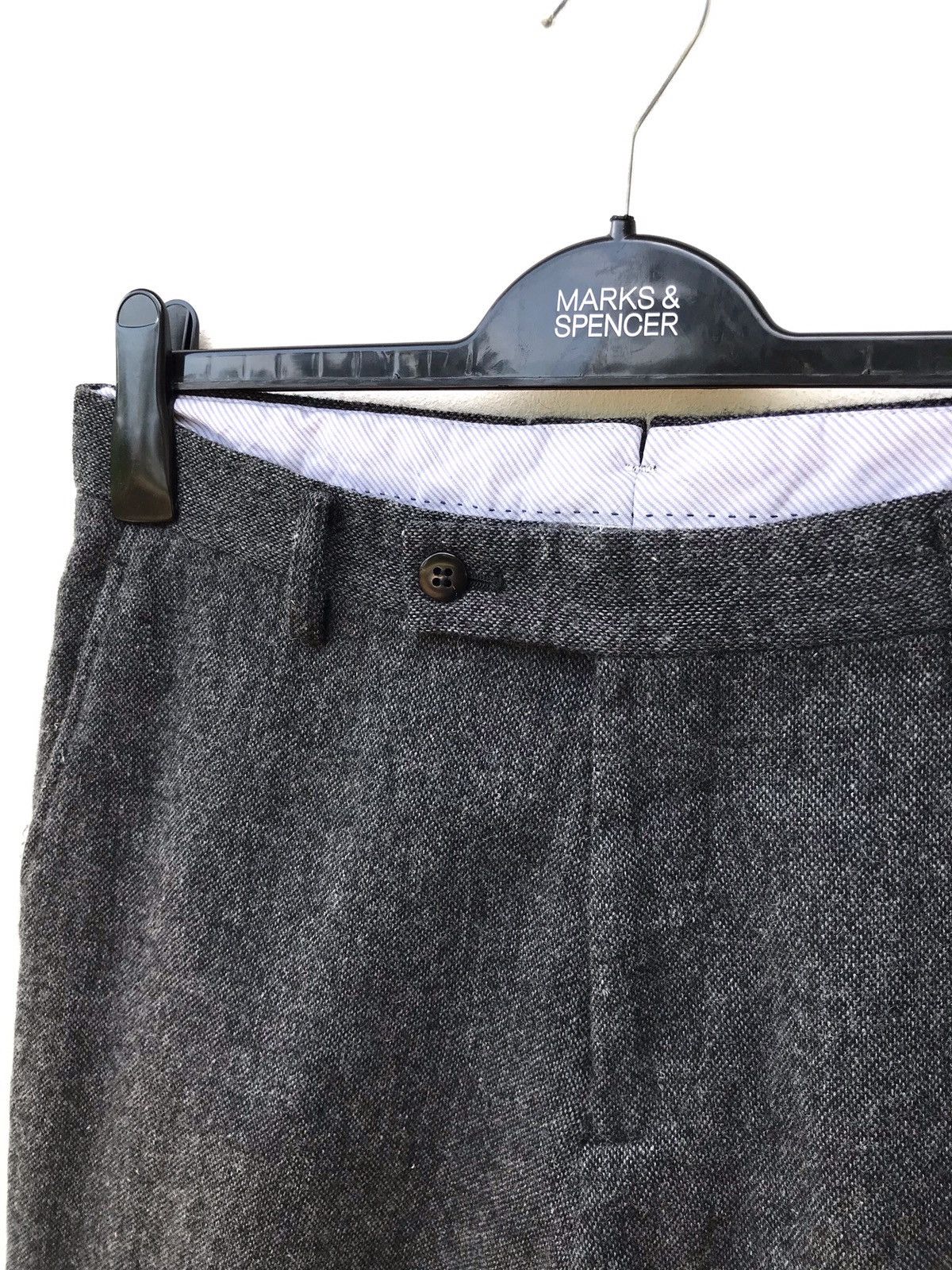 Journal Standard Journal Standard Wool Grey Trousers Pants Size US 30 / EU 46 - 4 Thumbnail