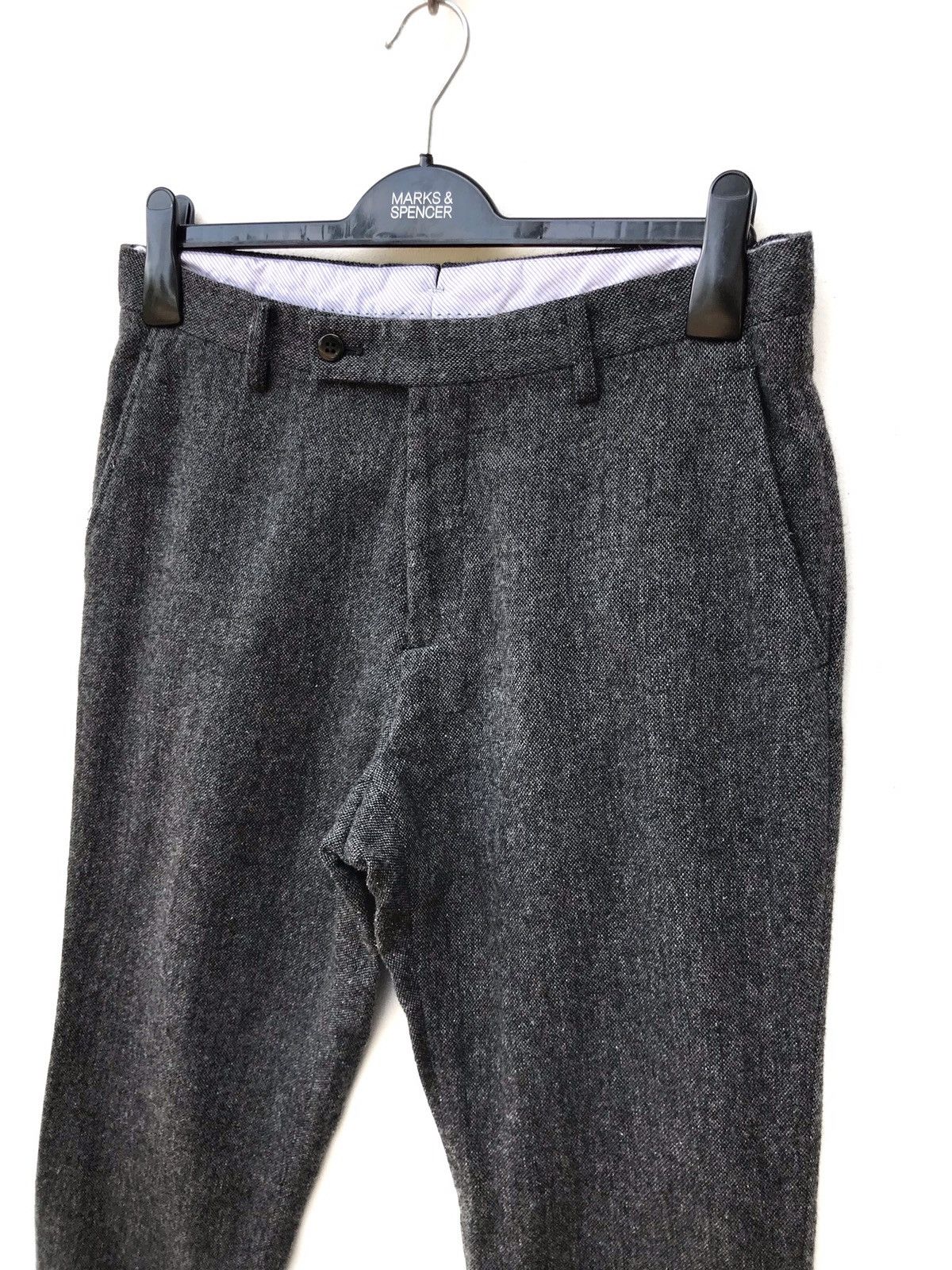 Journal Standard Journal Standard Wool Grey Trousers Pants Size US 30 / EU 46 - 3 Thumbnail