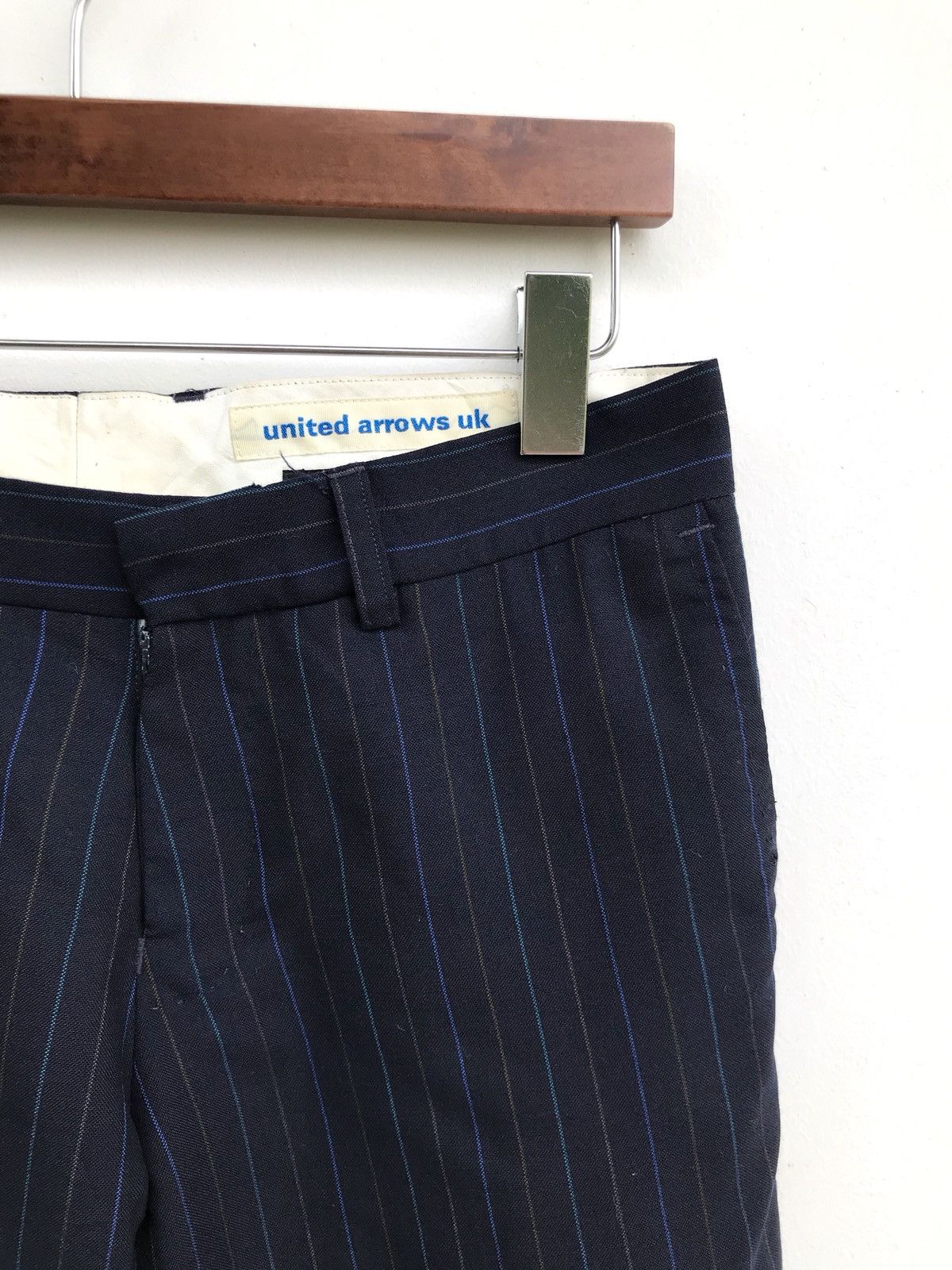 Japanese Brand × United Arrows United Arrows UK x Fox Brothers Wool Cropped Pants Size US 29 - 5 Thumbnail