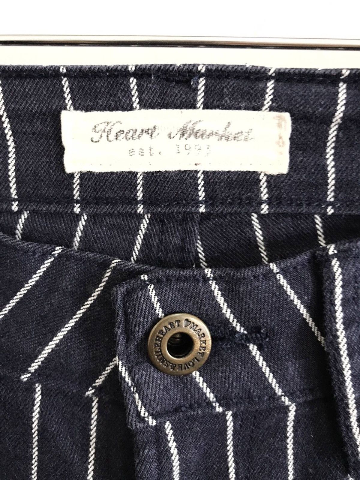 Designer × Japanese Brand Japanese Brand Heart Market Stripes Pants Size US 26 / EU 42 - 6 Thumbnail