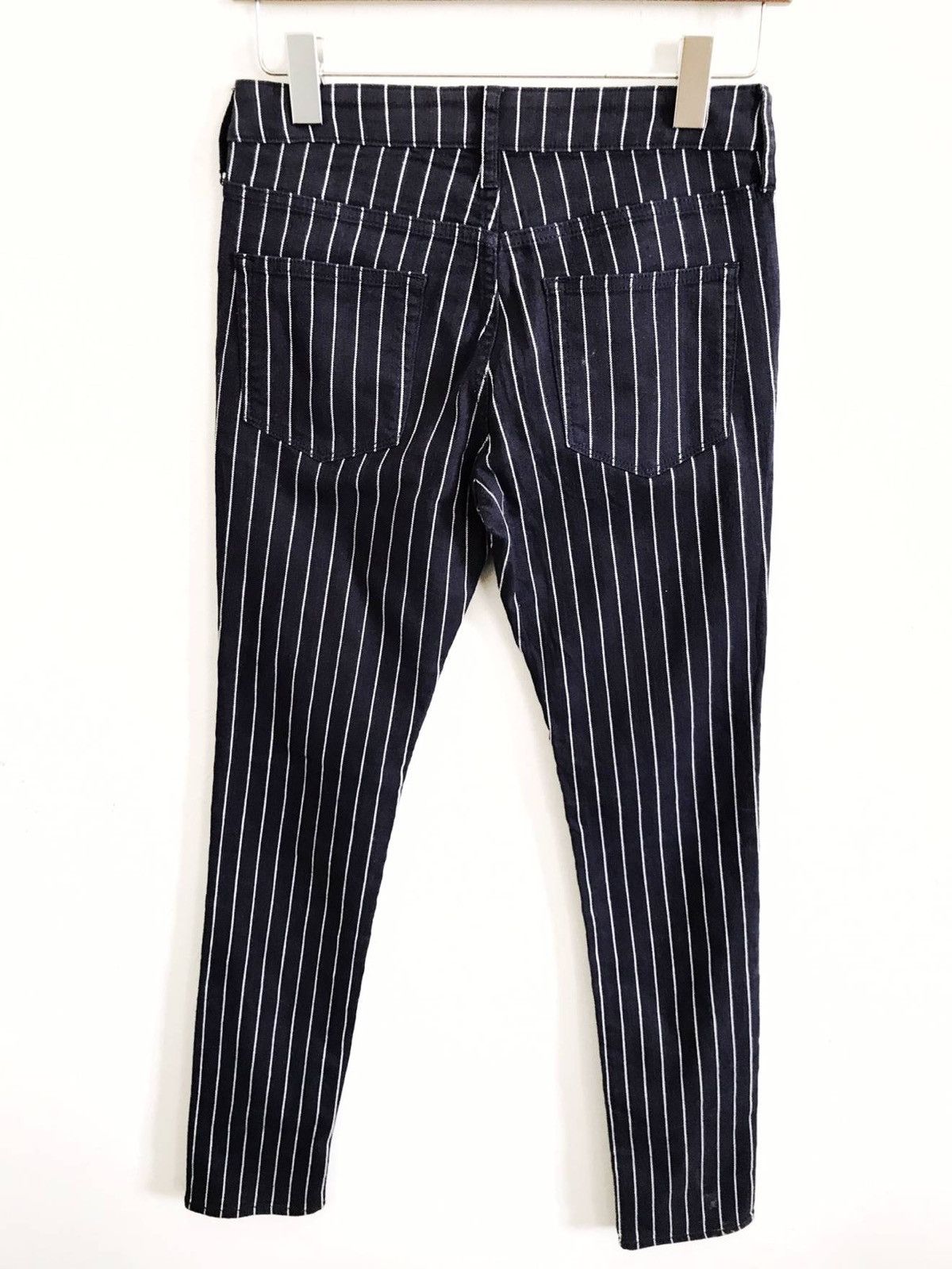 image of Designer Heart Market Stripes Pants in Blue, Men's (Size 26)