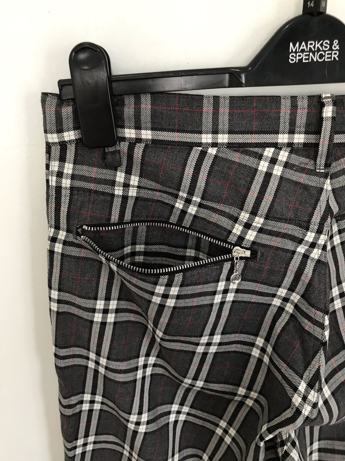 Japanese Brand Vintage Made In Japan CNCV Nova Checked Burberry Style Size US 30 / EU 46 - 6 Thumbnail