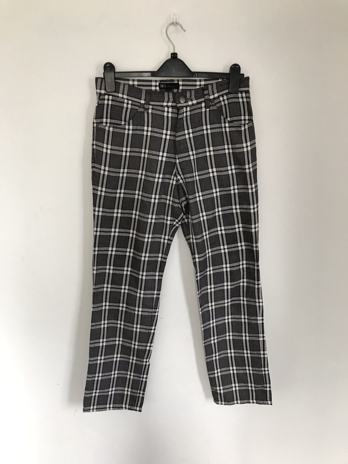 Japanese Brand Vintage Made In Japan CNCV Nova Checked Burberry Style Size US 30 / EU 46 - 1 Thumbnail