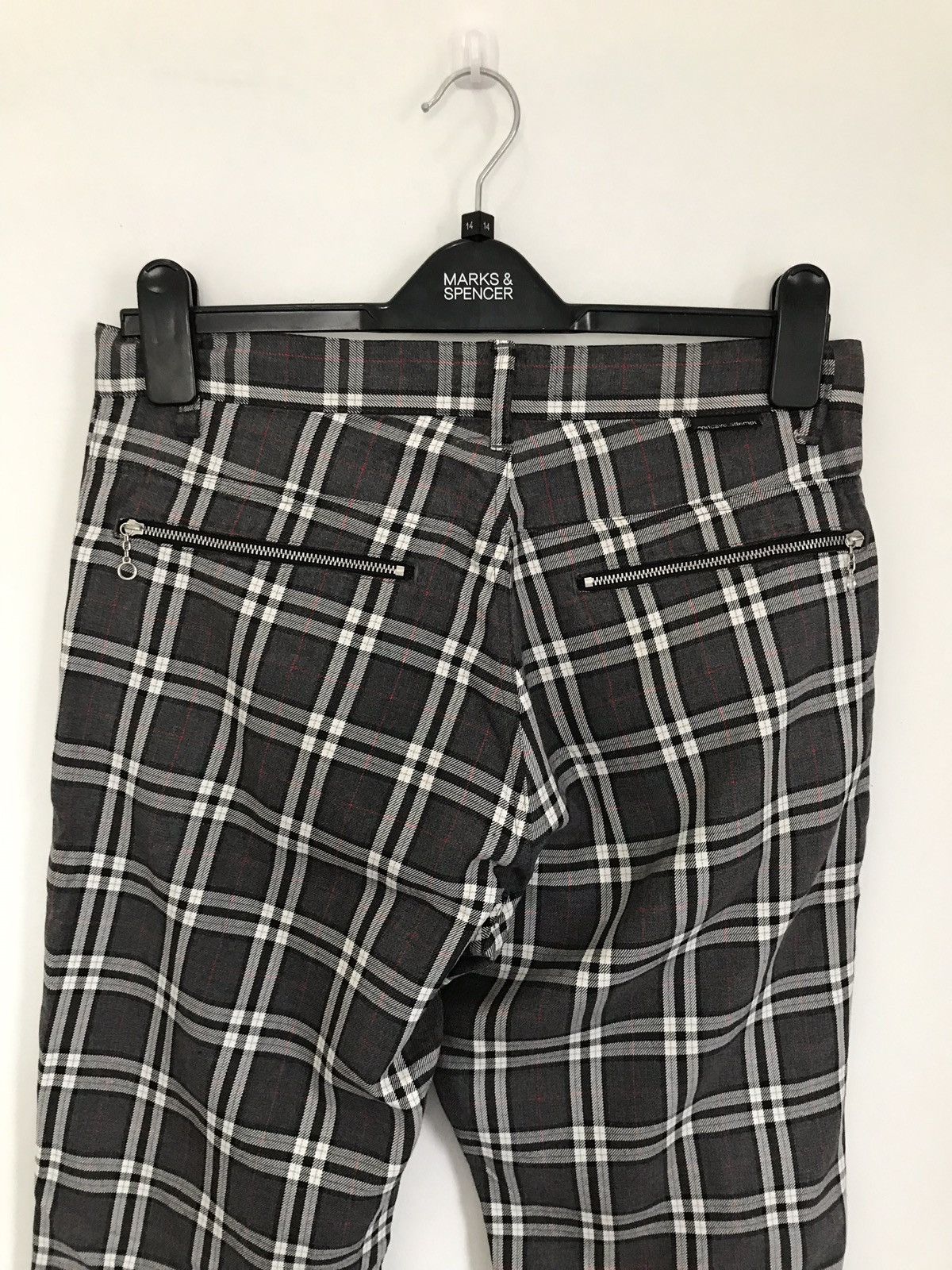 Japanese Brand Vintage Made In Japan CNCV Nova Checked Burberry Style Size US 30 / EU 46 - 4 Thumbnail