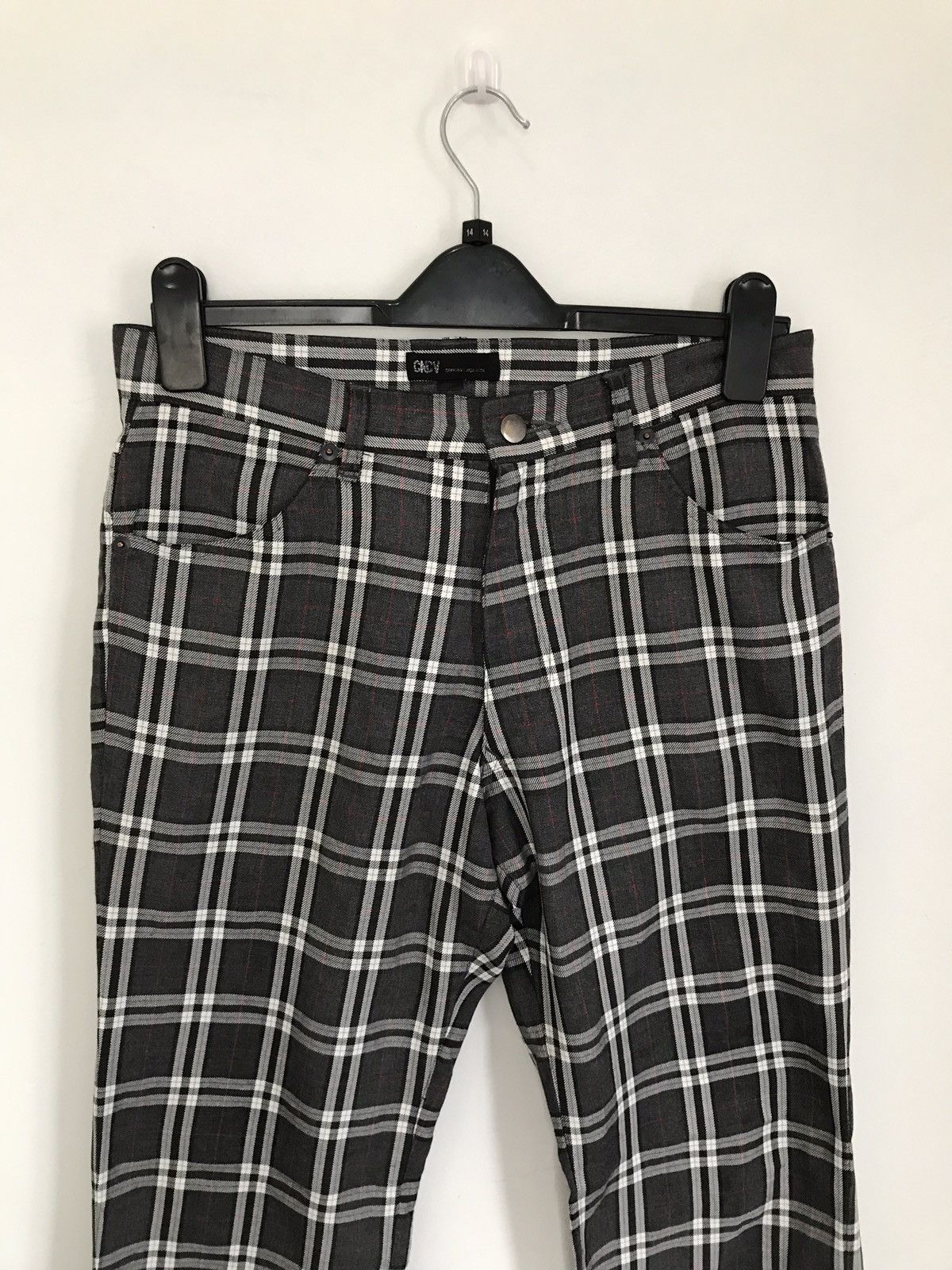 Japanese Brand Vintage Made In Japan CNCV Nova Checked Burberry Style Size US 30 / EU 46 - 3 Thumbnail
