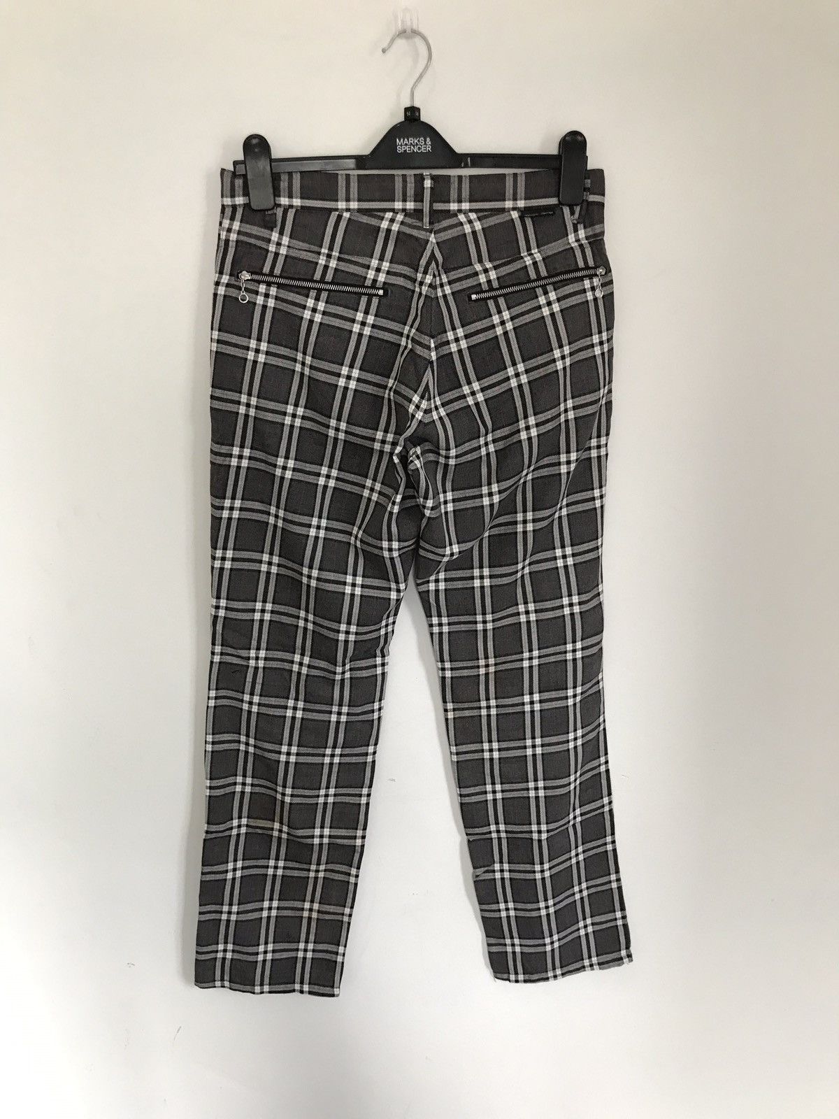Japanese Brand Vintage Made In Japan CNCV Nova Checked Burberry Style Size US 30 / EU 46 - 2 Thumbnail