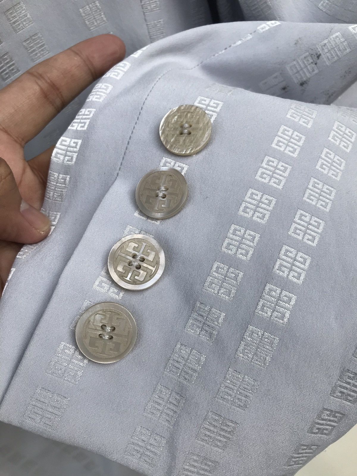 Givenchy Vintage GIVENCHY Boutiques Monogram Jacket Size US XS / EU 42 / 0 - 6 Thumbnail