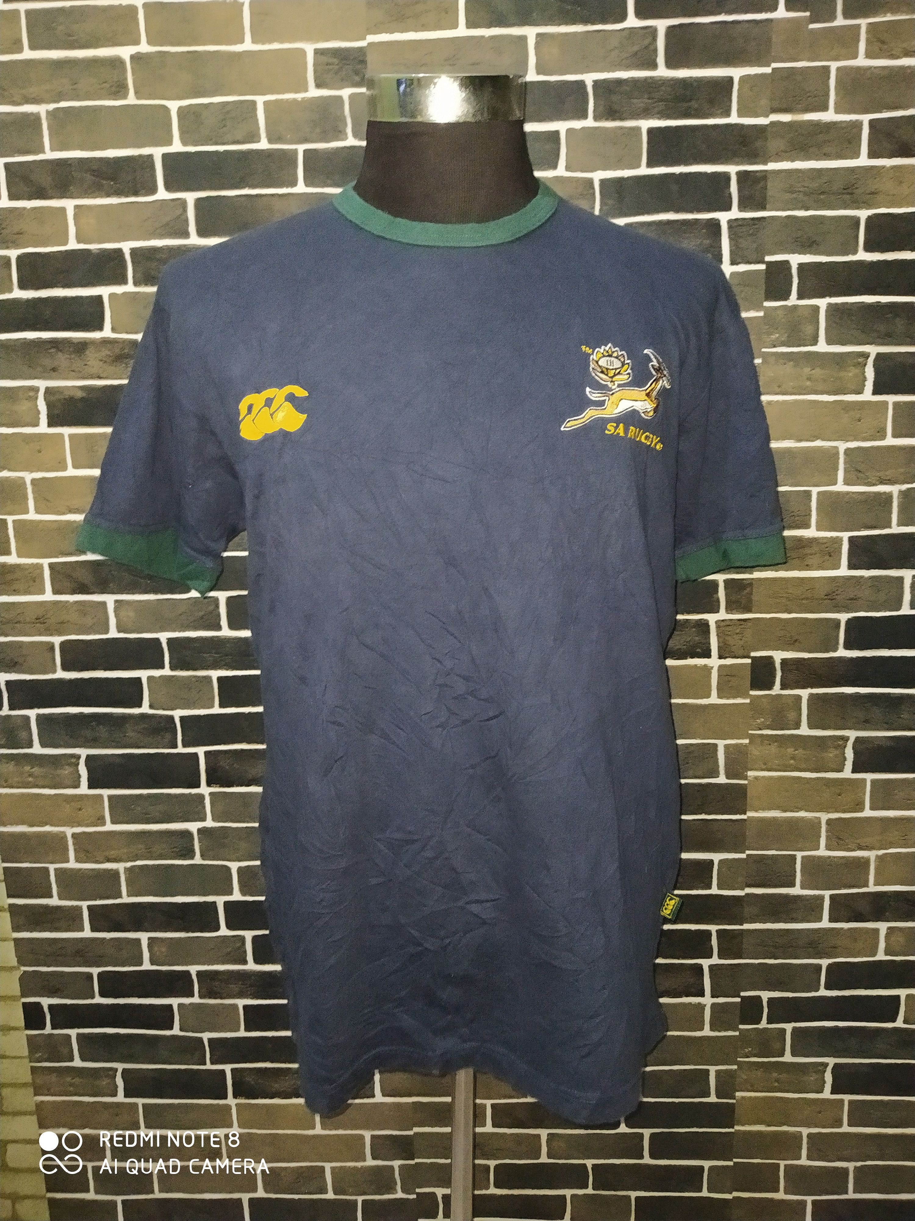 Canterbury of New Zealand Canterbury South African Rugby Embroidery Logo T shirt Size US XXL / EU 58 / 5 - 1 Thumbnail