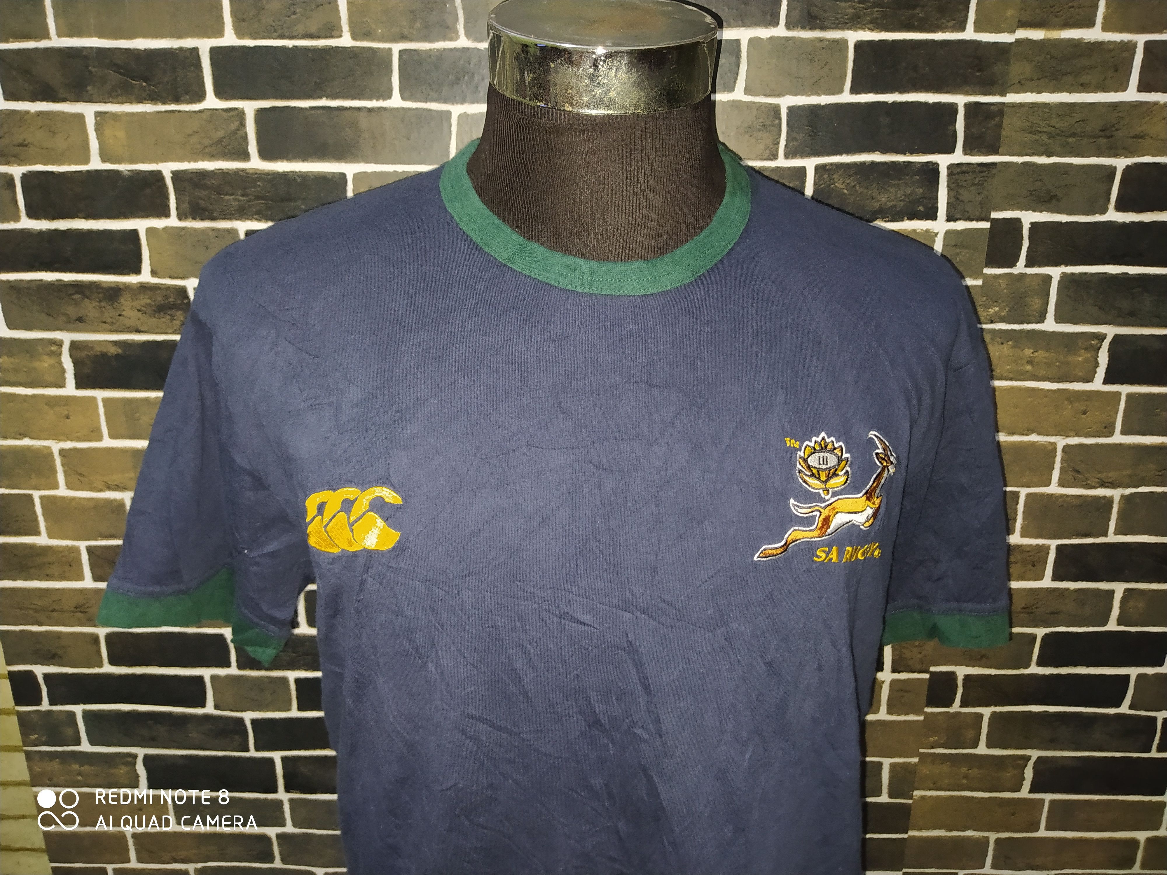 Canterbury of New Zealand Canterbury South African Rugby Embroidery Logo T shirt Size US XXL / EU 58 / 5 - 3 Thumbnail