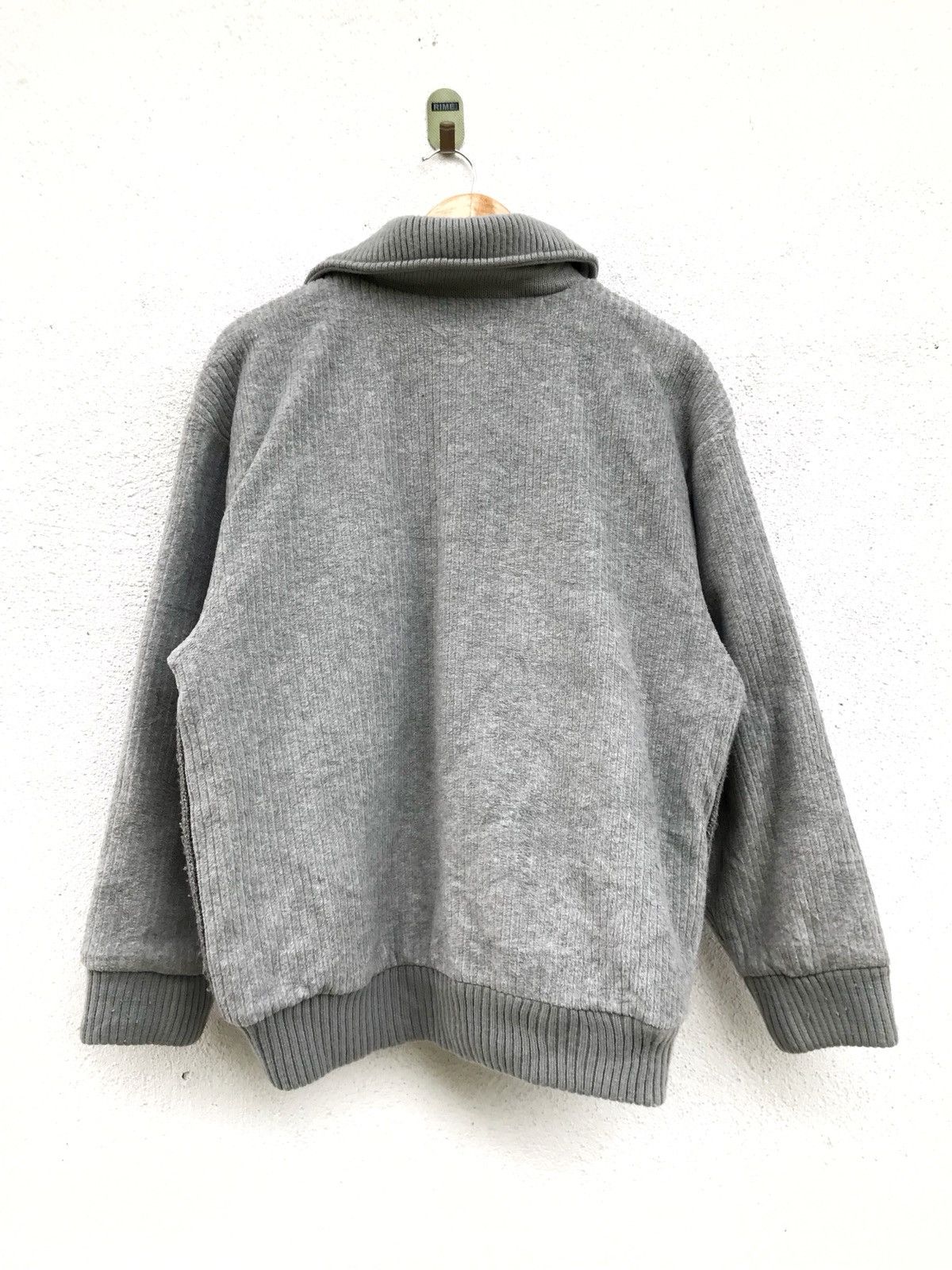 Gianni Valentino × Valentino × Vintage Gianni Valentino Shawl Collar Button Sweatshirt Sweater Size US M / EU 48-50 / 2 - 3 Thumbnail