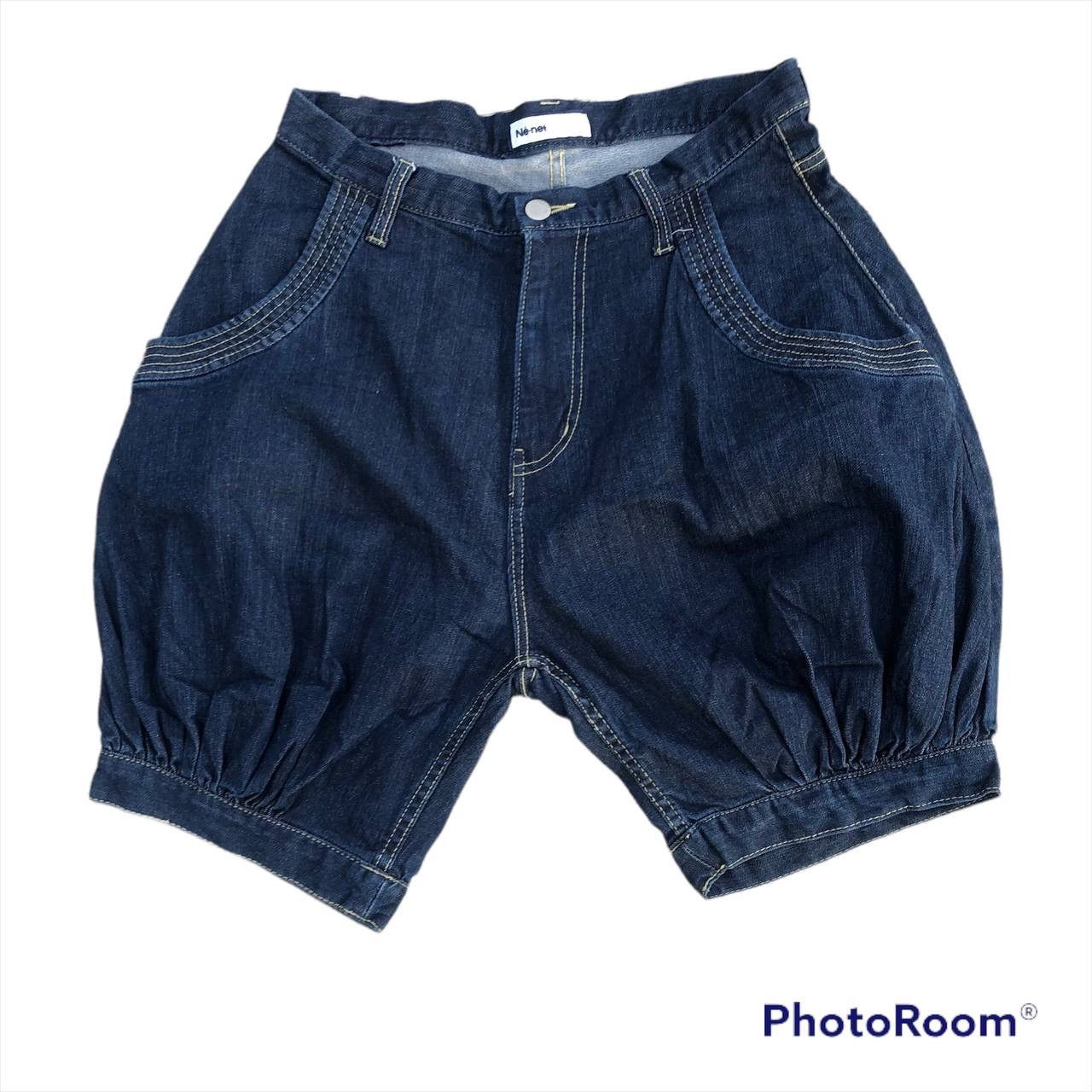 Issey Miyake NE-NET BY ISSEY MIYAKE MUSHROOM SHORTS Size 29" - 2 Thumbnail