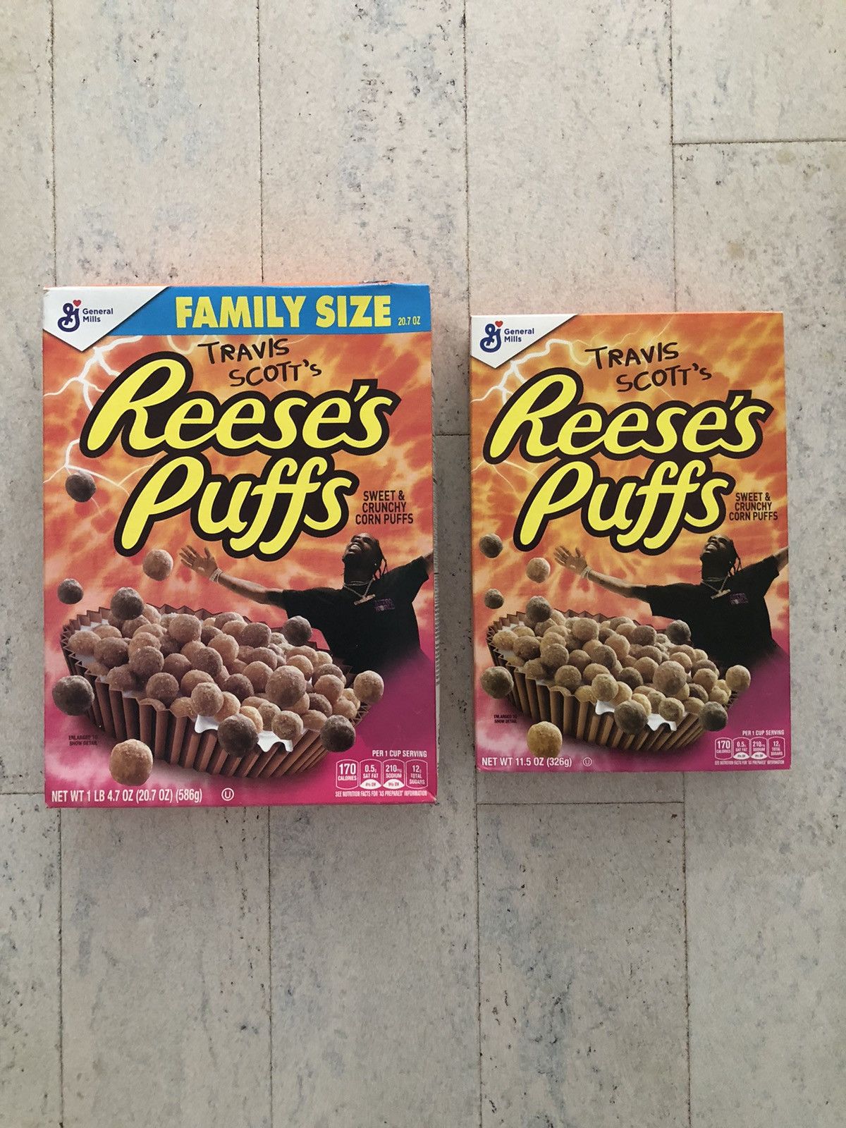 reese's puffs travis scott stockx