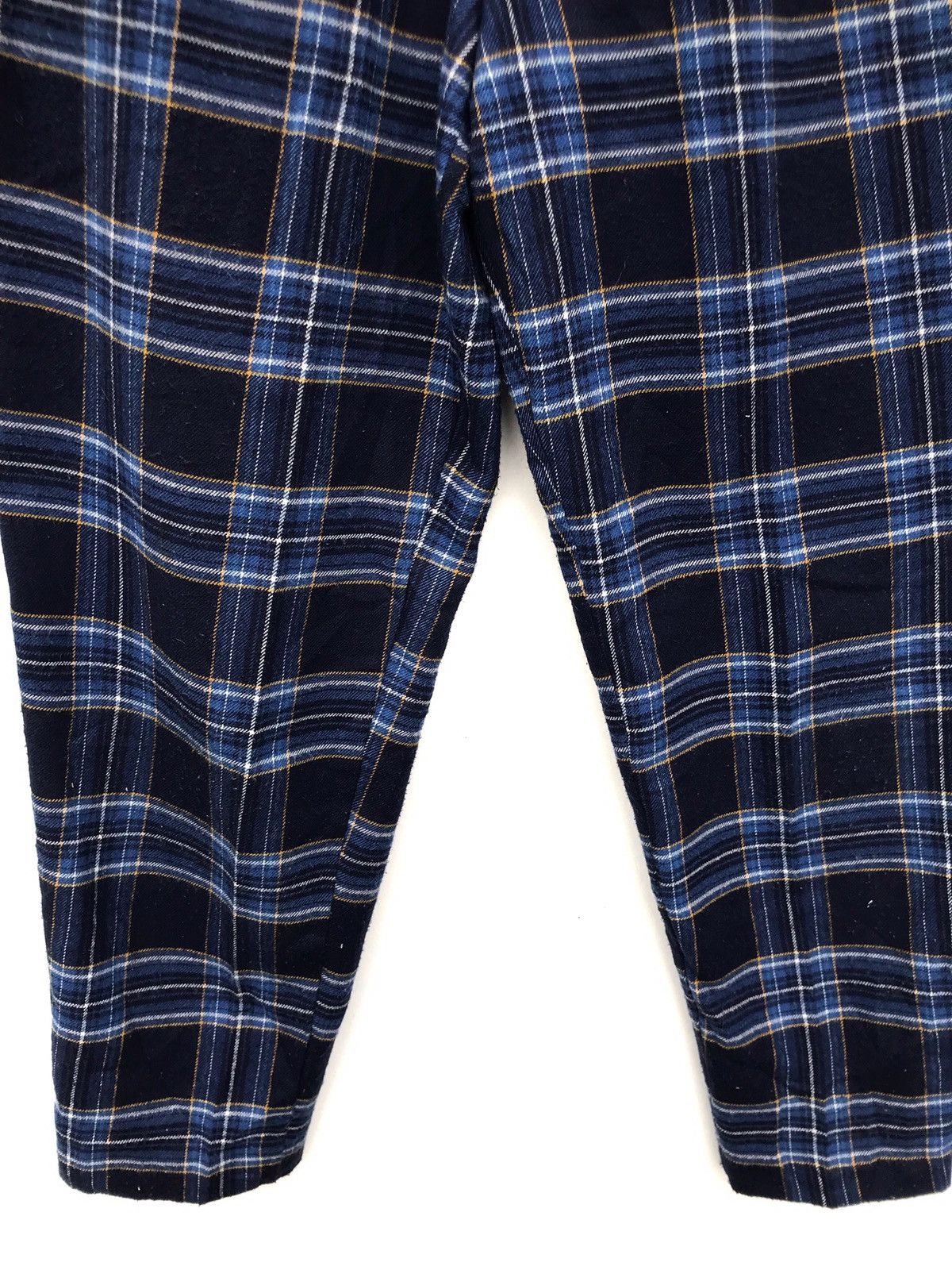 Japanese Brand Vintage JAPANESE Checked Plaid Tartan Bagg Trousers Pants Size US 26 / EU 42 - 5 Thumbnail