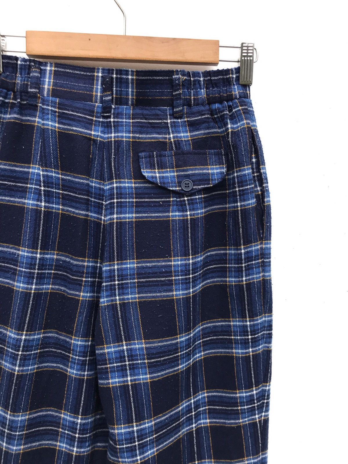 Japanese Brand Vintage JAPANESE Checked Plaid Tartan Bagg Trousers Pants Size US 26 / EU 42 - 2 Thumbnail