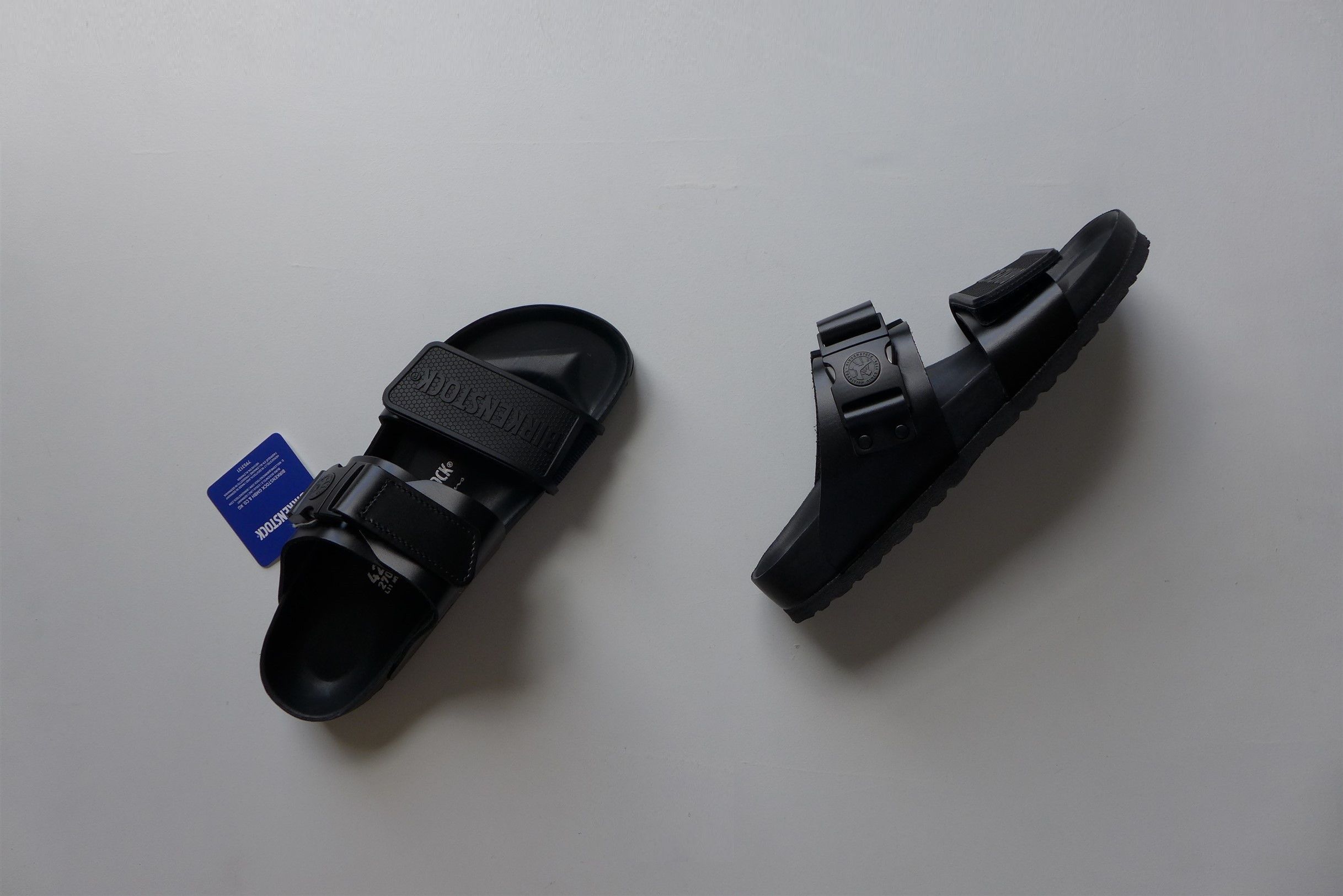 Birkenstock × Rick Owens n/a Rick Owens x Birkenstock Black Rotterdam Sandals Size US 9 / EU 42 - 4 Thumbnail