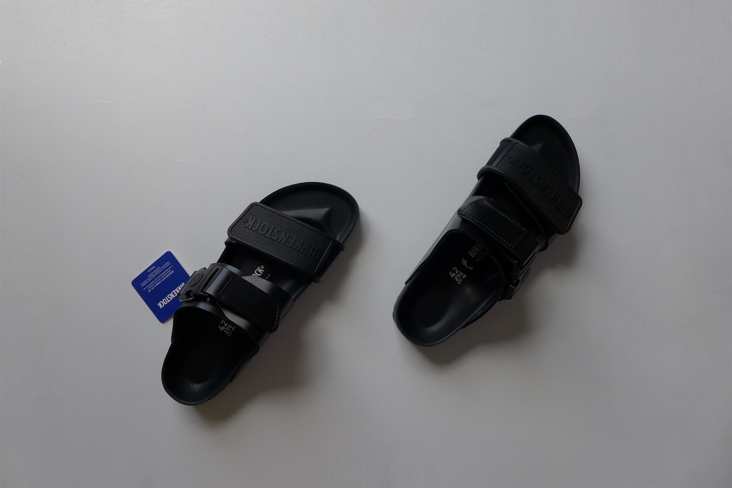 Birkenstock × Rick Owens n/a Rick Owens x Birkenstock Black Rotterdam Sandals Size US 9 / EU 42 - 3 Thumbnail
