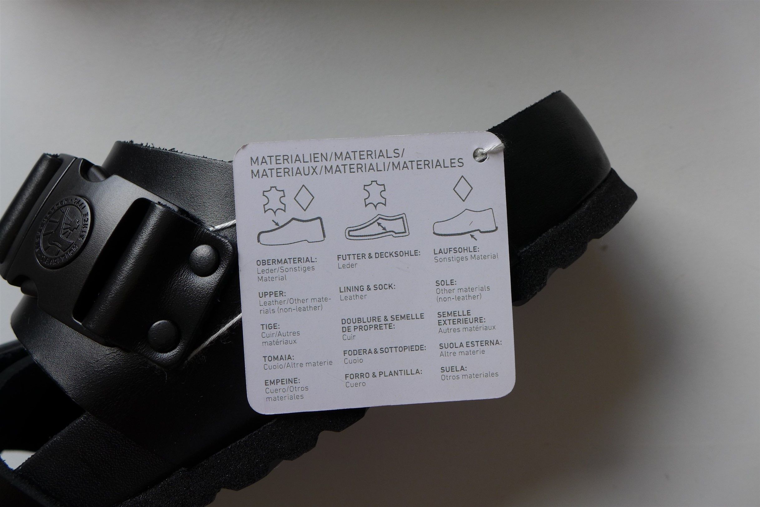 Birkenstock × Rick Owens n/a Rick Owens x Birkenstock Black Rotterdam Sandals Size US 9 / EU 42 - 15 Thumbnail