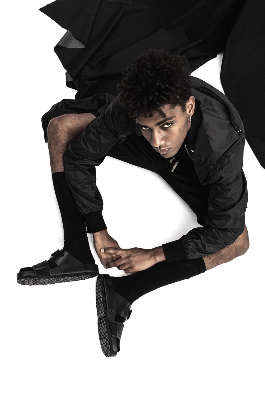 Birkenstock × Rick Owens n/a Rick Owens x Birkenstock Black Rotterdam Sandals Size US 9 / EU 42 - 21 Thumbnail