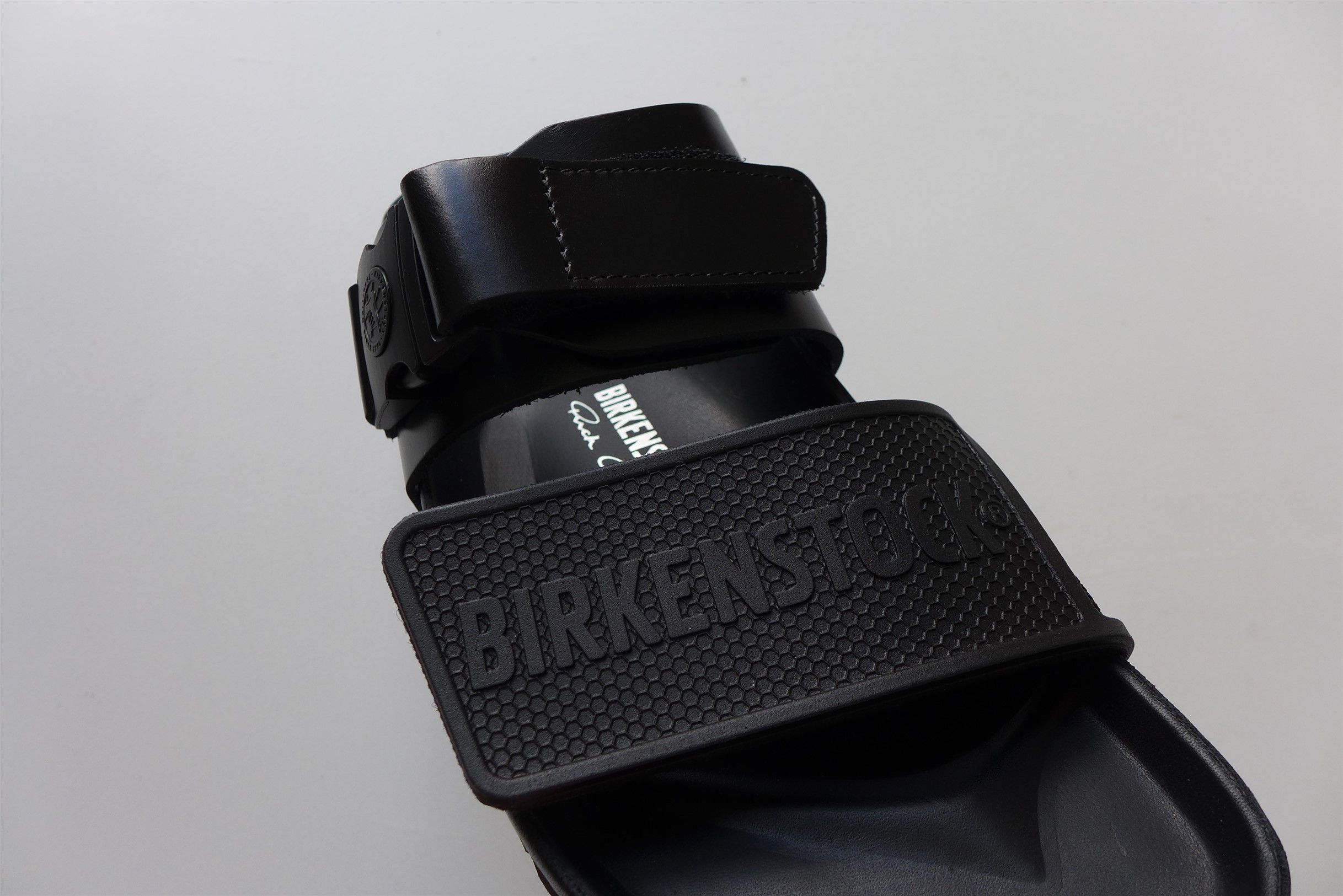 Birkenstock × Rick Owens n/a Rick Owens x Birkenstock Black Rotterdam Sandals Size US 9 / EU 42 - 10 Thumbnail