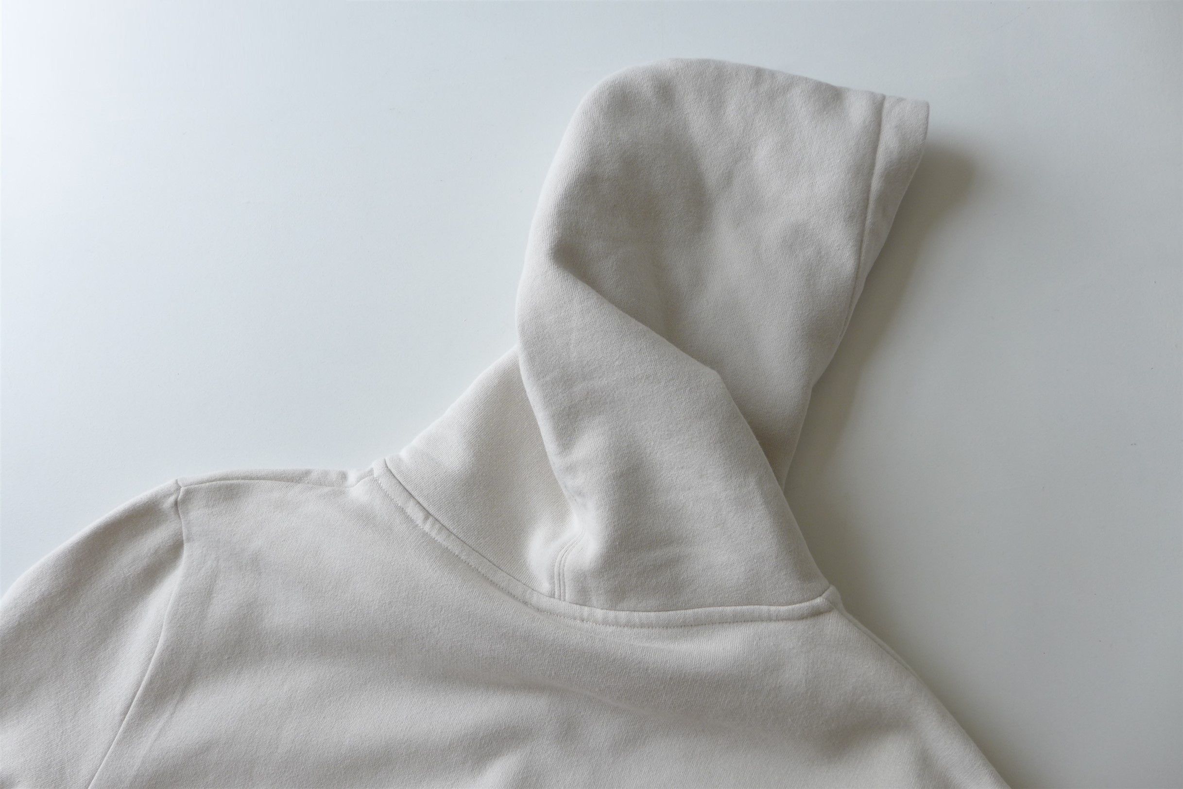 Saint Laurent Paris Saint Laurent Optical Illusion Hoodie -- Ecru Cotton Size US S / EU 44-46 / 1 - 9 Thumbnail