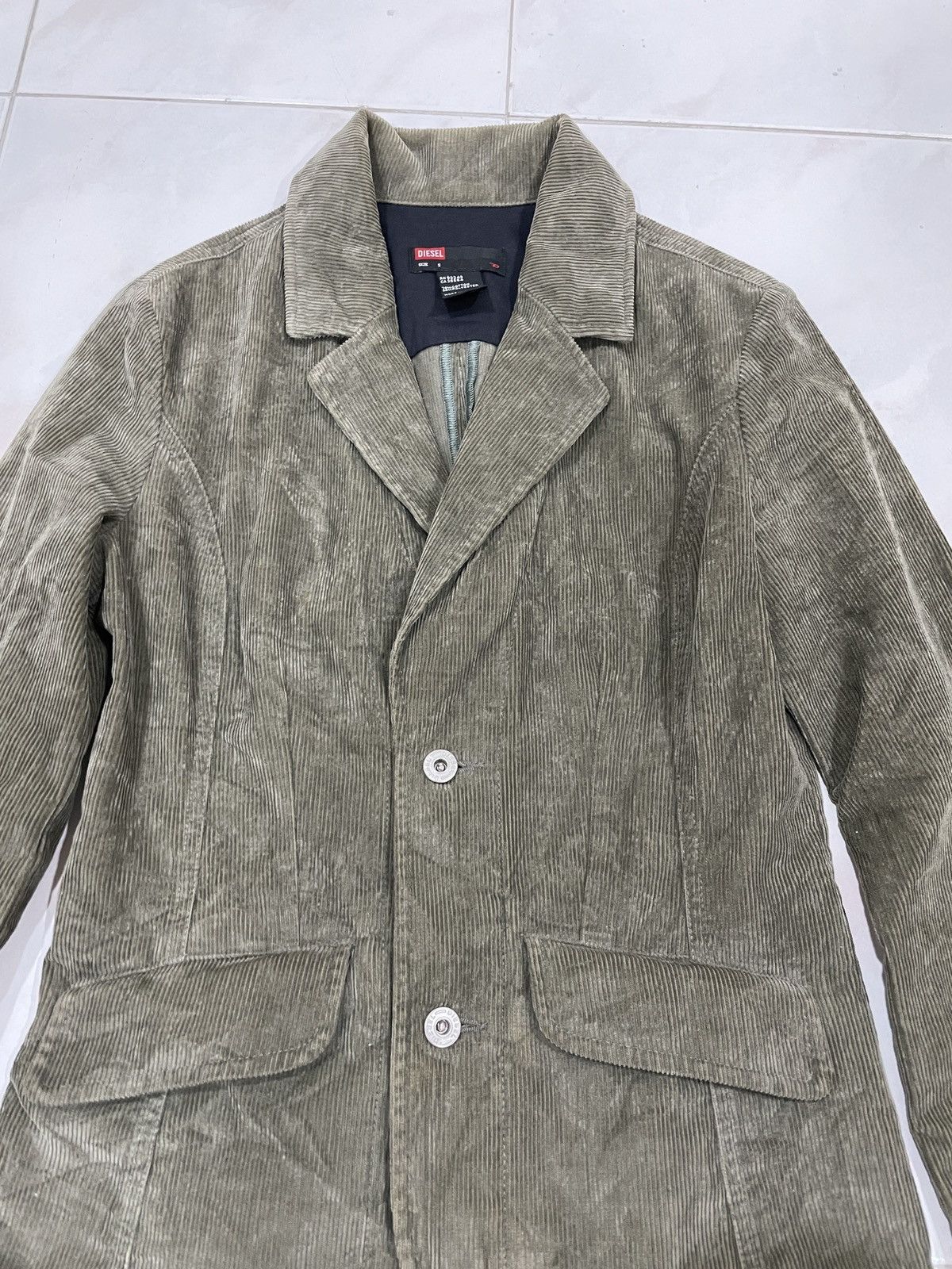 Diesel Diesel blazer corduroy made in Romania Size 34S - 4 Thumbnail