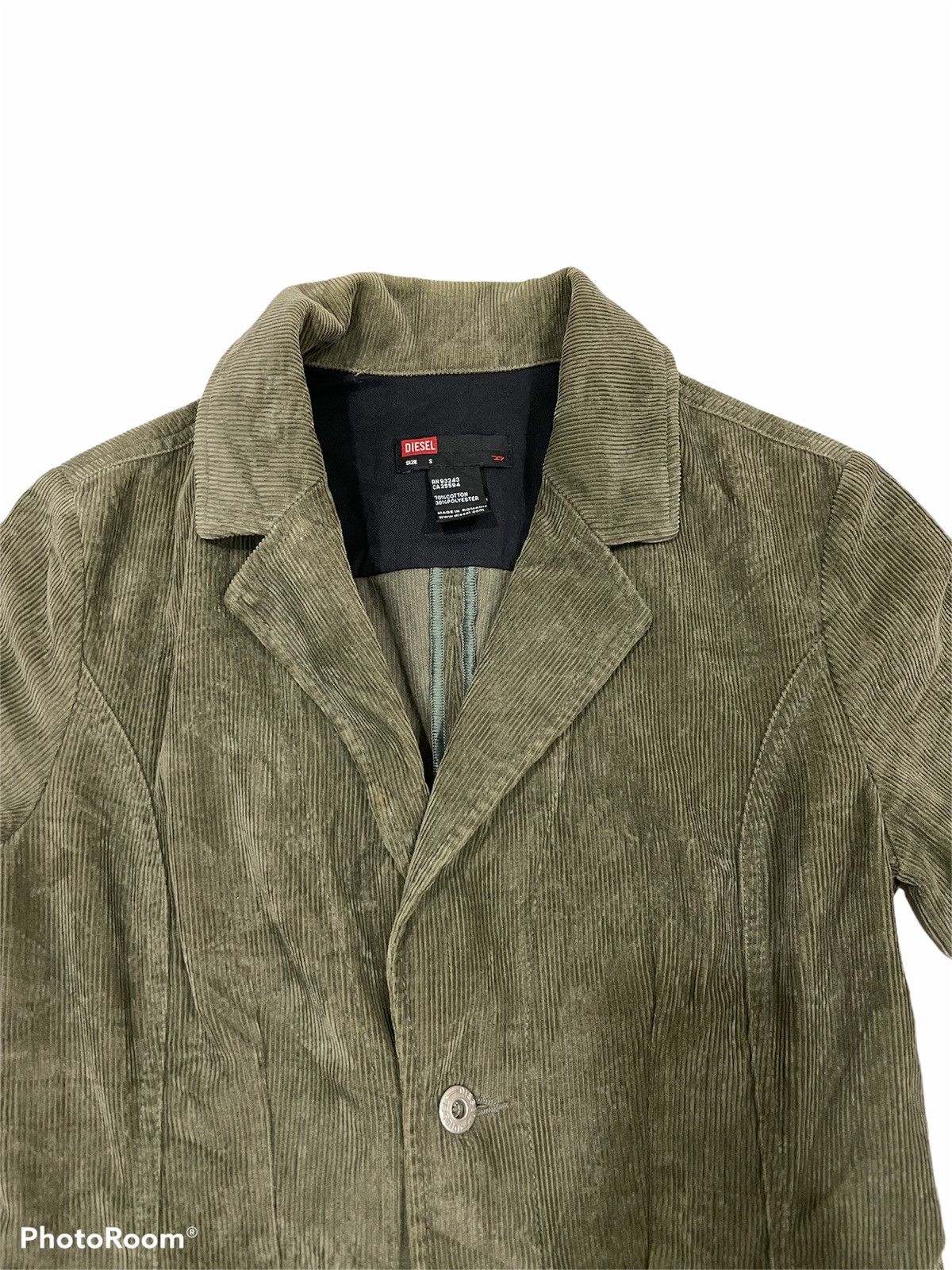 Diesel Diesel blazer corduroy made in Romania Size 34S - 3 Thumbnail