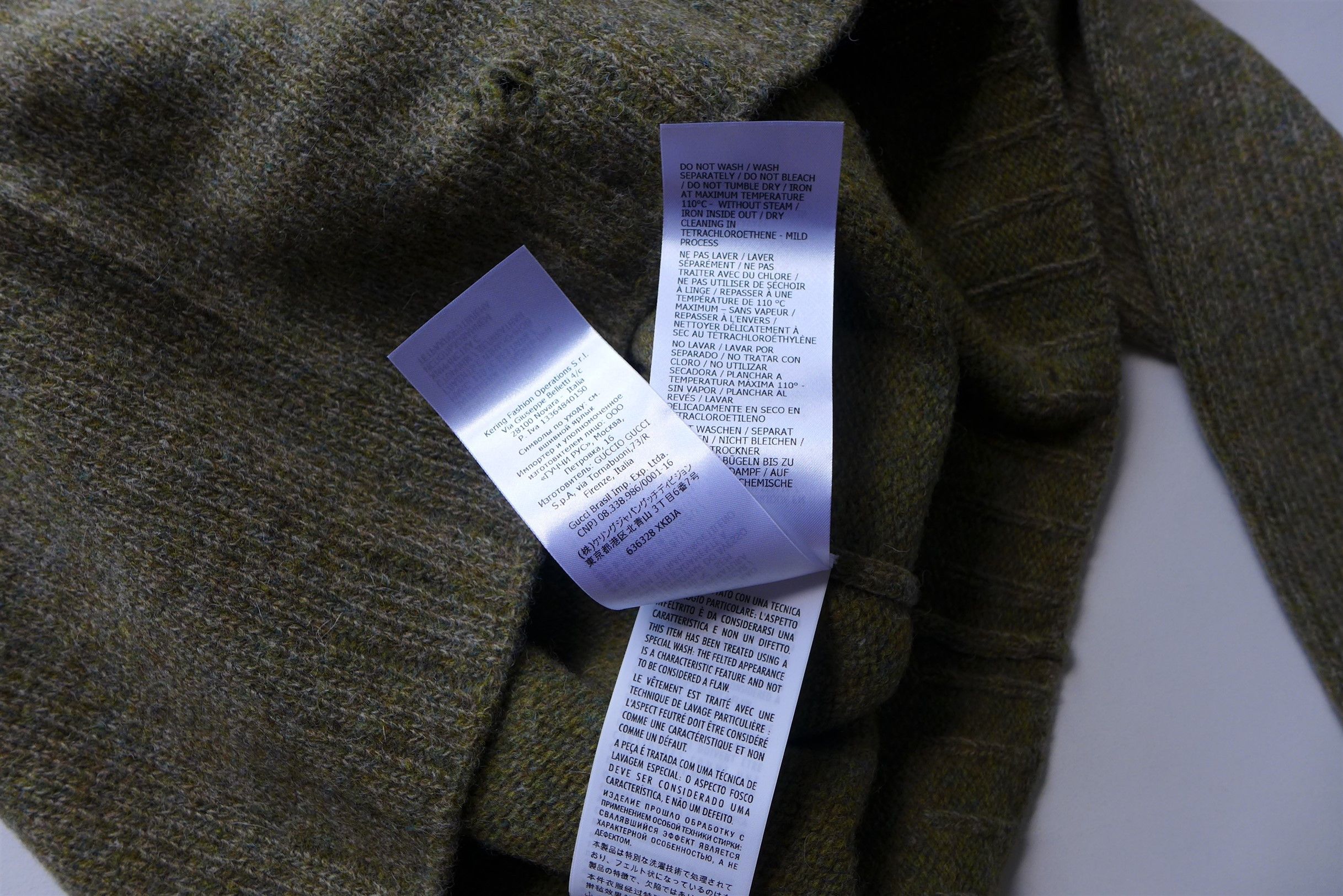 Gucci Gucci Distressed Sweater -- Green Shetland Wool Size US S / EU 44-46 / 1 - 17 Thumbnail