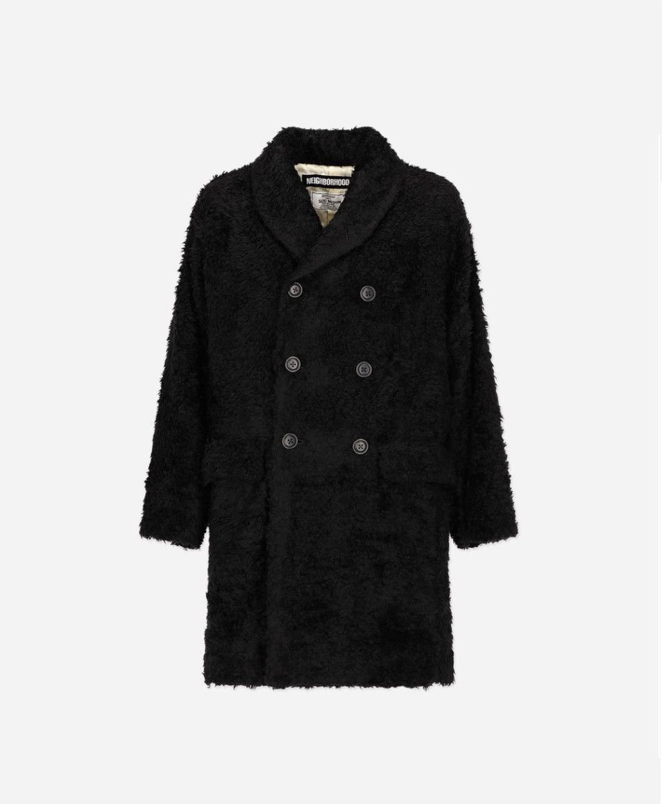 Neighborhood NEIGHBORHOOD FW18 King Coat - Black Faux Fur Size US L / EU 52-54 / 3 - 6 Thumbnail