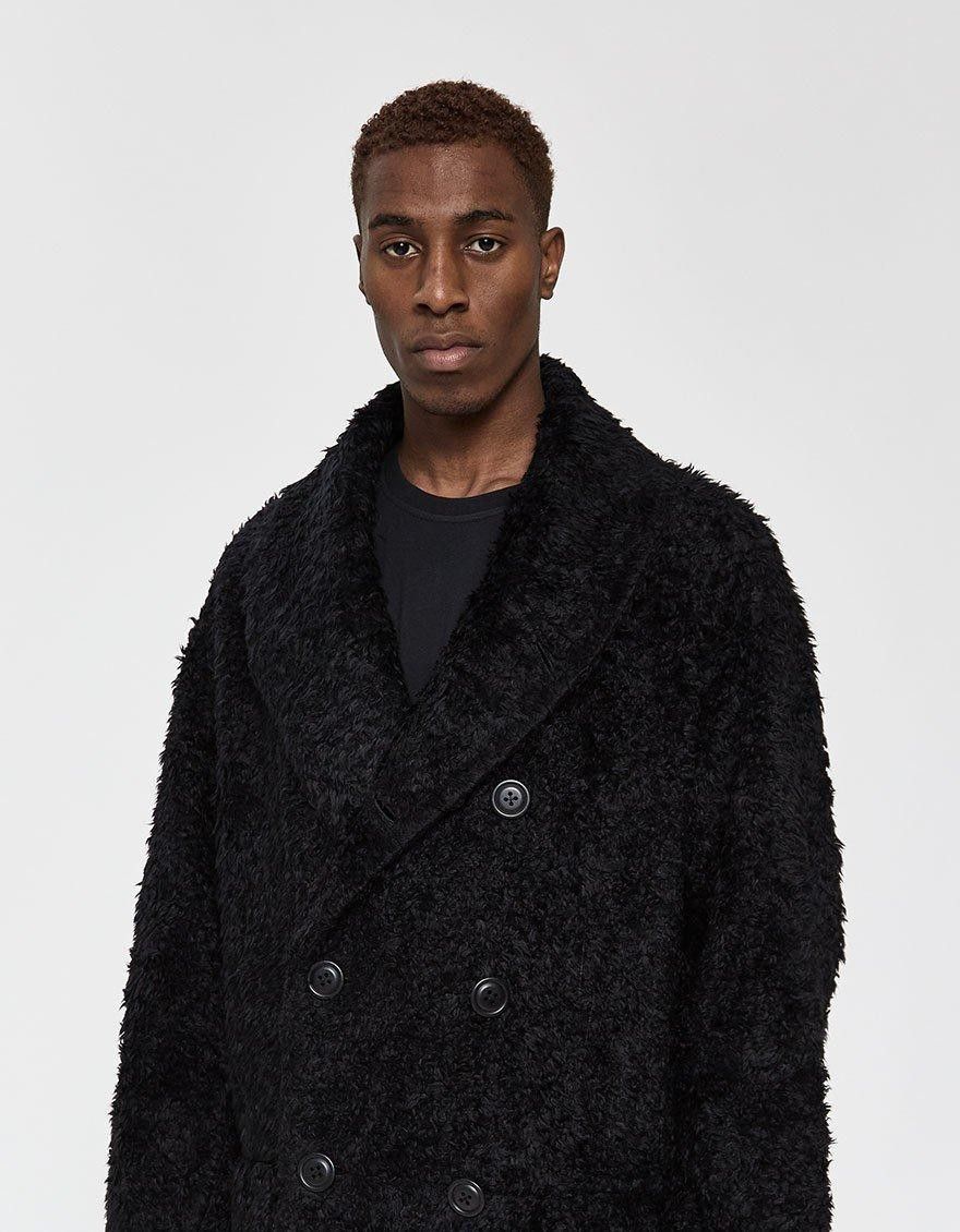 Neighborhood NEIGHBORHOOD FW18 King Coat - Black Faux Fur Size US L / EU 52-54 / 3 - 4 Thumbnail