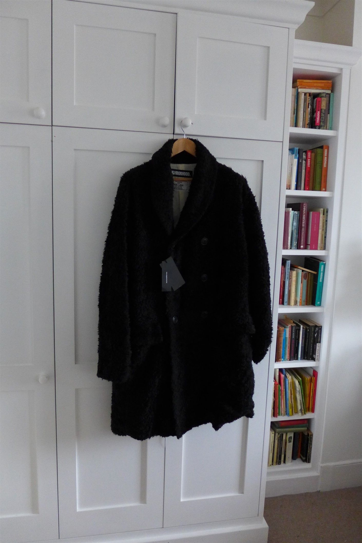 Neighborhood NEIGHBORHOOD FW18 King Coat - Black Faux Fur Size US L / EU 52-54 / 3 - 7 Thumbnail