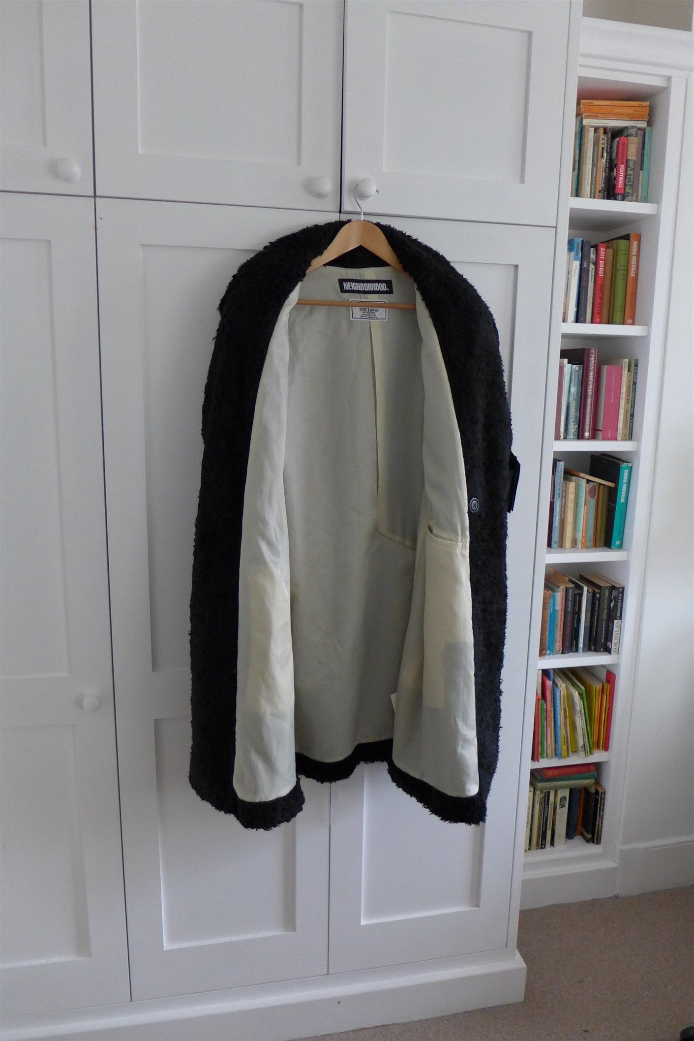 Neighborhood NEIGHBORHOOD FW18 King Coat - Black Faux Fur Size US L / EU 52-54 / 3 - 9 Thumbnail