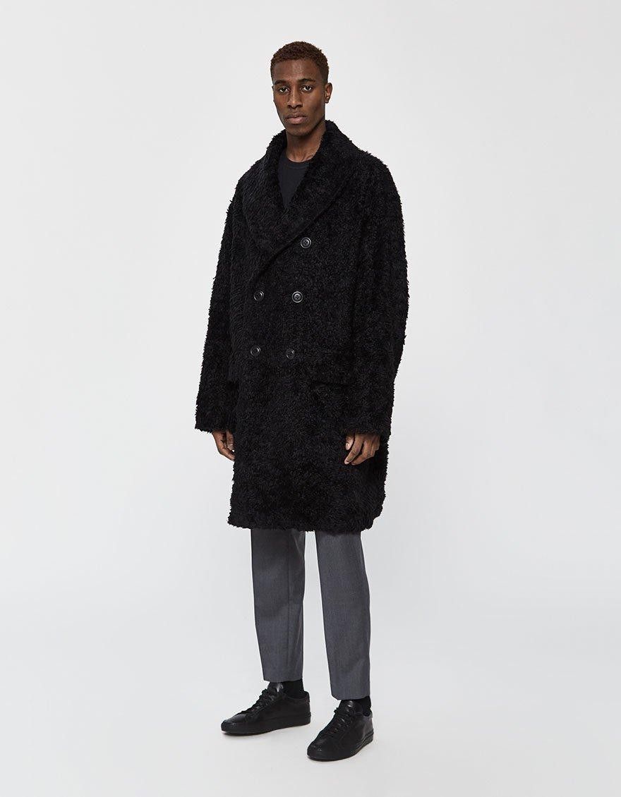 Neighborhood NEIGHBORHOOD FW18 King Coat - Black Faux Fur Size US L / EU 52-54 / 3 - 2 Thumbnail