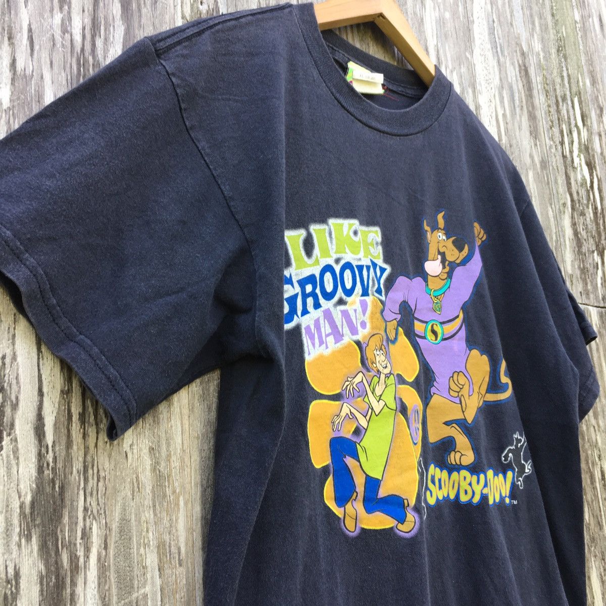 Cartoon Network Thrashed Faded Vintage Scooby-Doo Cartoon Network ERD TEE Size US M / EU 48-50 / 2 - 5 Thumbnail