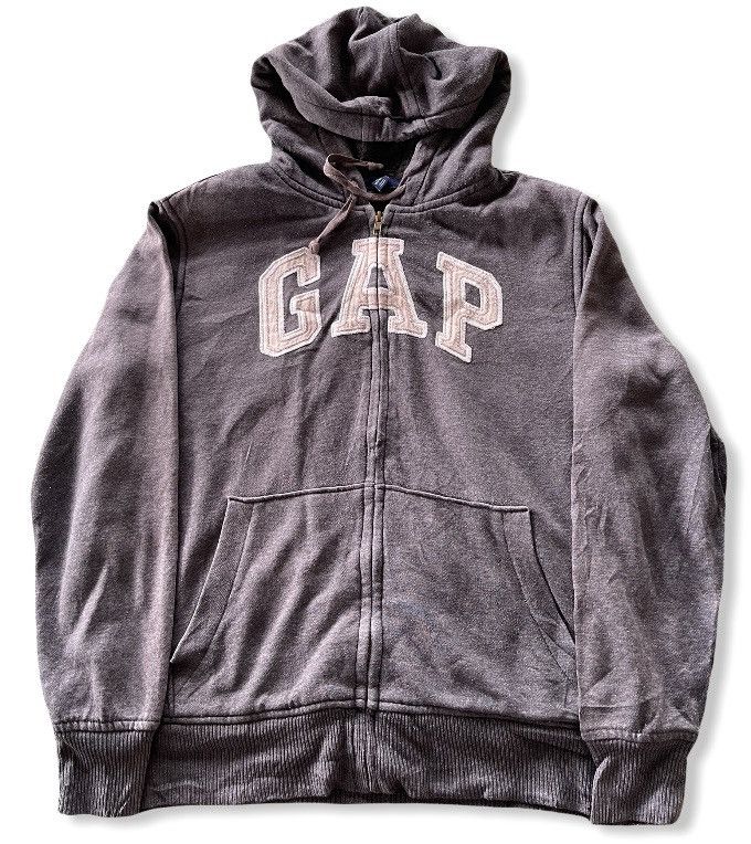 image of Gap Sweatshirt Hoodies in Grey, Men's (Size XS)