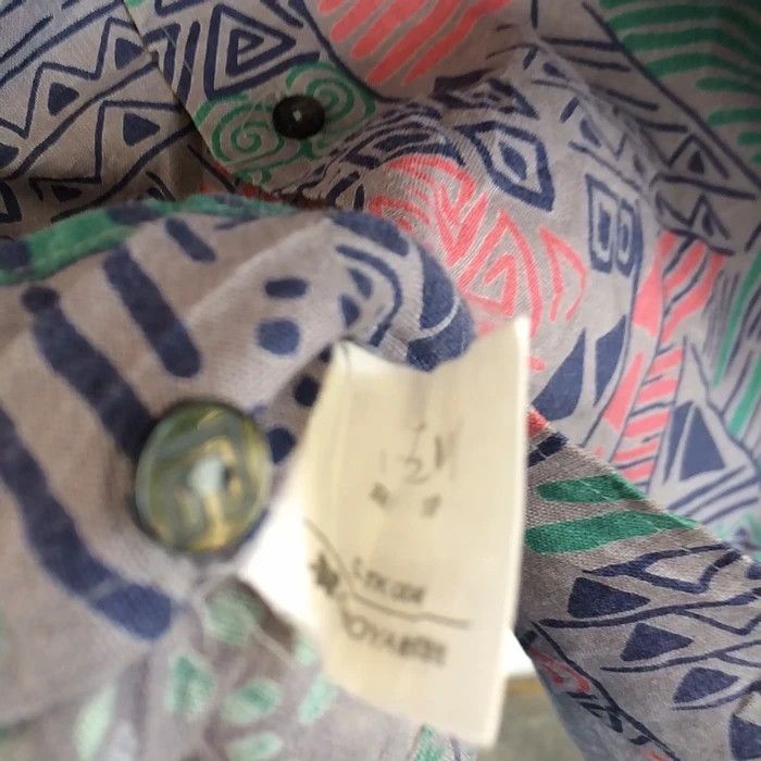 Pierre Balmain Vintage Pierre Balmain Art Design Button Up Shirt Size US M / EU 48-50 / 2 - 4 Thumbnail