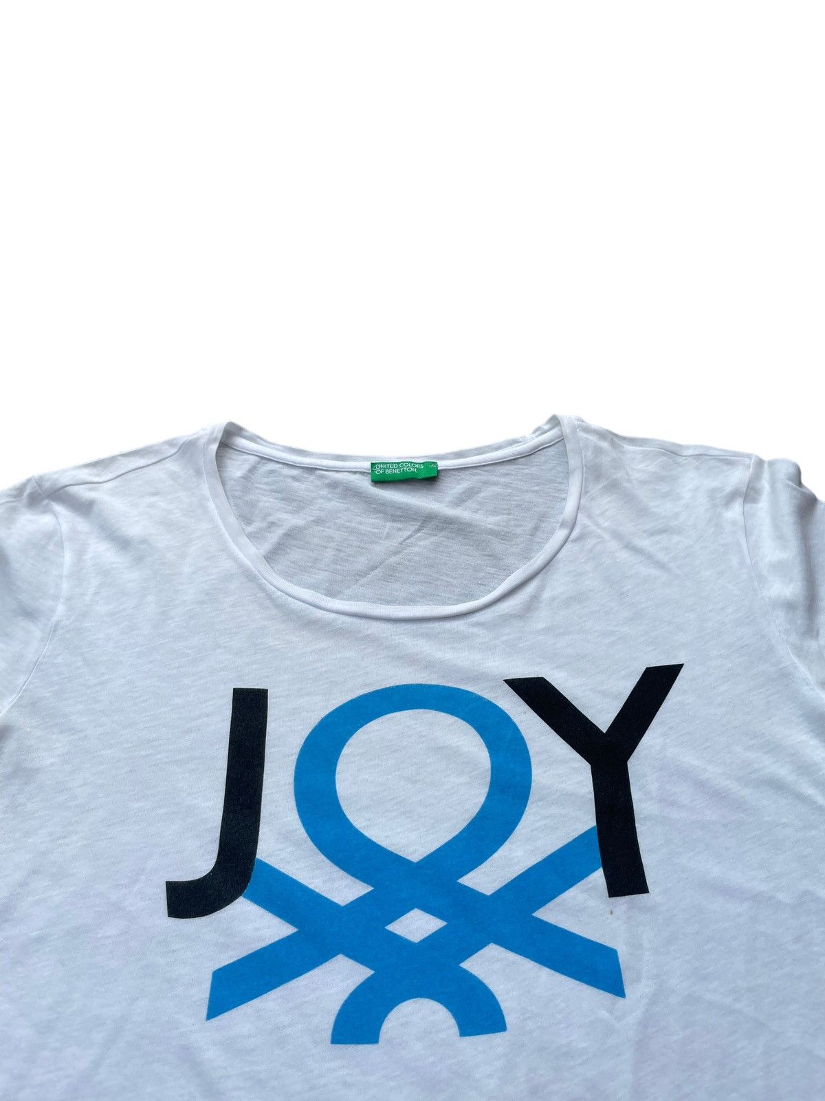 Designer United Colors Of Benetton Joy Tshirt Size M / US 6-8 / IT 42-44 - 3 Thumbnail