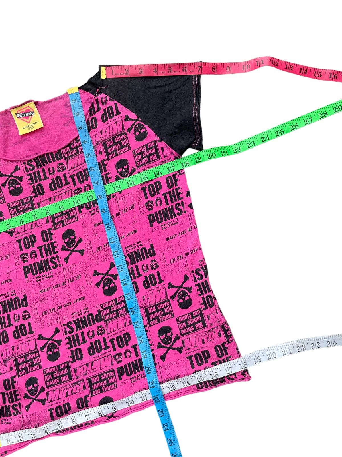 Japanese Brand Super Lovers Tshirt Size S / US 4 / IT 40 - 10 Thumbnail