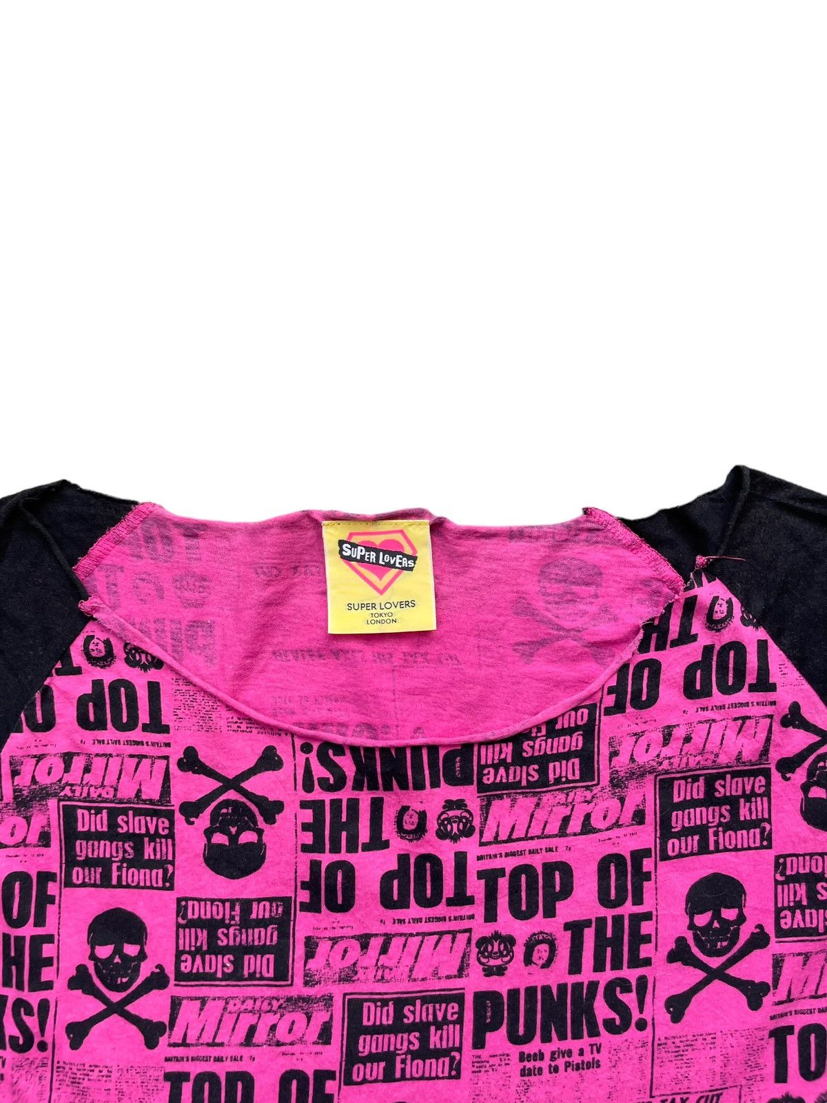 Japanese Brand Super Lovers Tshirt Size S / US 4 / IT 40 - 4 Thumbnail