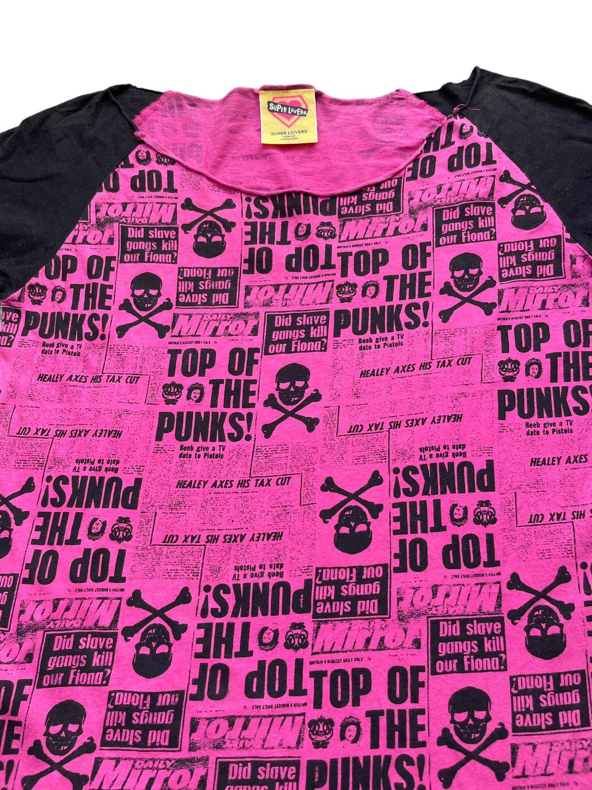 Japanese Brand Super Lovers Tshirt Size S / US 4 / IT 40 - 3 Thumbnail