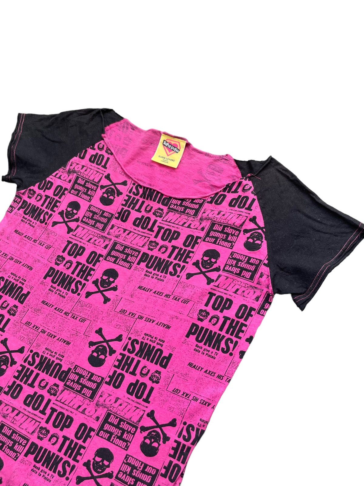 Japanese Brand Super Lovers Tshirt Size S / US 4 / IT 40 - 2 Thumbnail