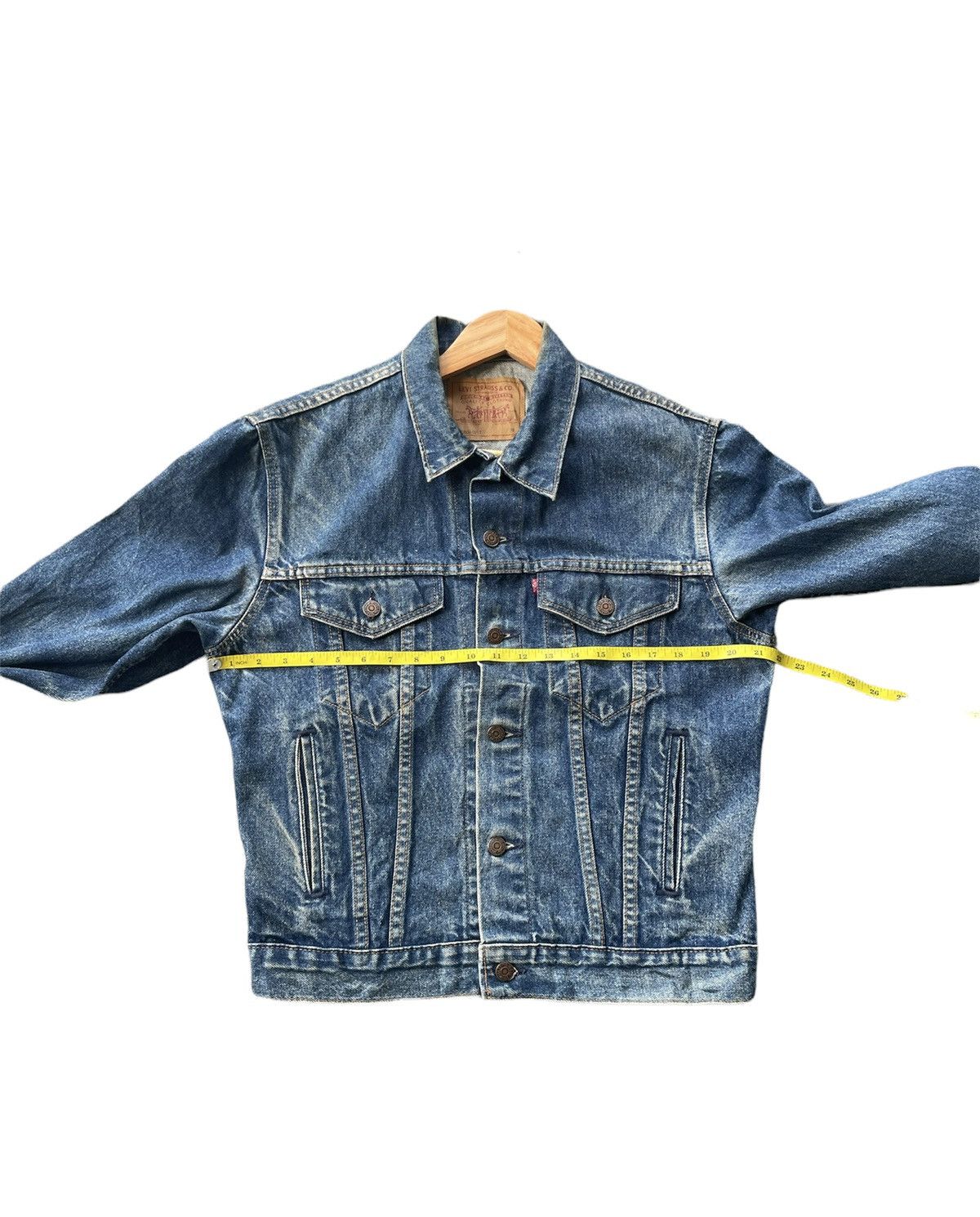 Other Levi’s 70506 e Vintage Aging Wash Denim Jacket Size US L / EU 52-54 / 3 - 2 Thumbnail
