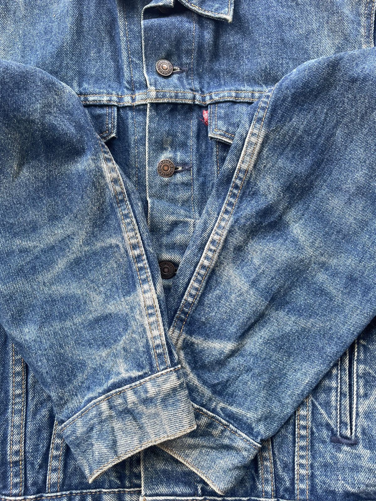 Other Levi’s 70506 e Vintage Aging Wash Denim Jacket Size US L / EU 52-54 / 3 - 12 Thumbnail
