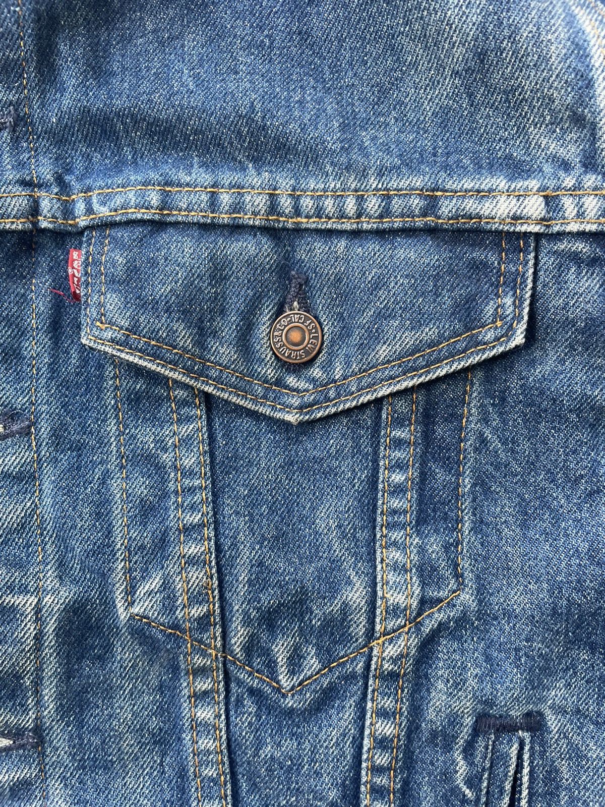 Other Levi’s 70506 e Vintage Aging Wash Denim Jacket Size US L / EU 52-54 / 3 - 19 Thumbnail