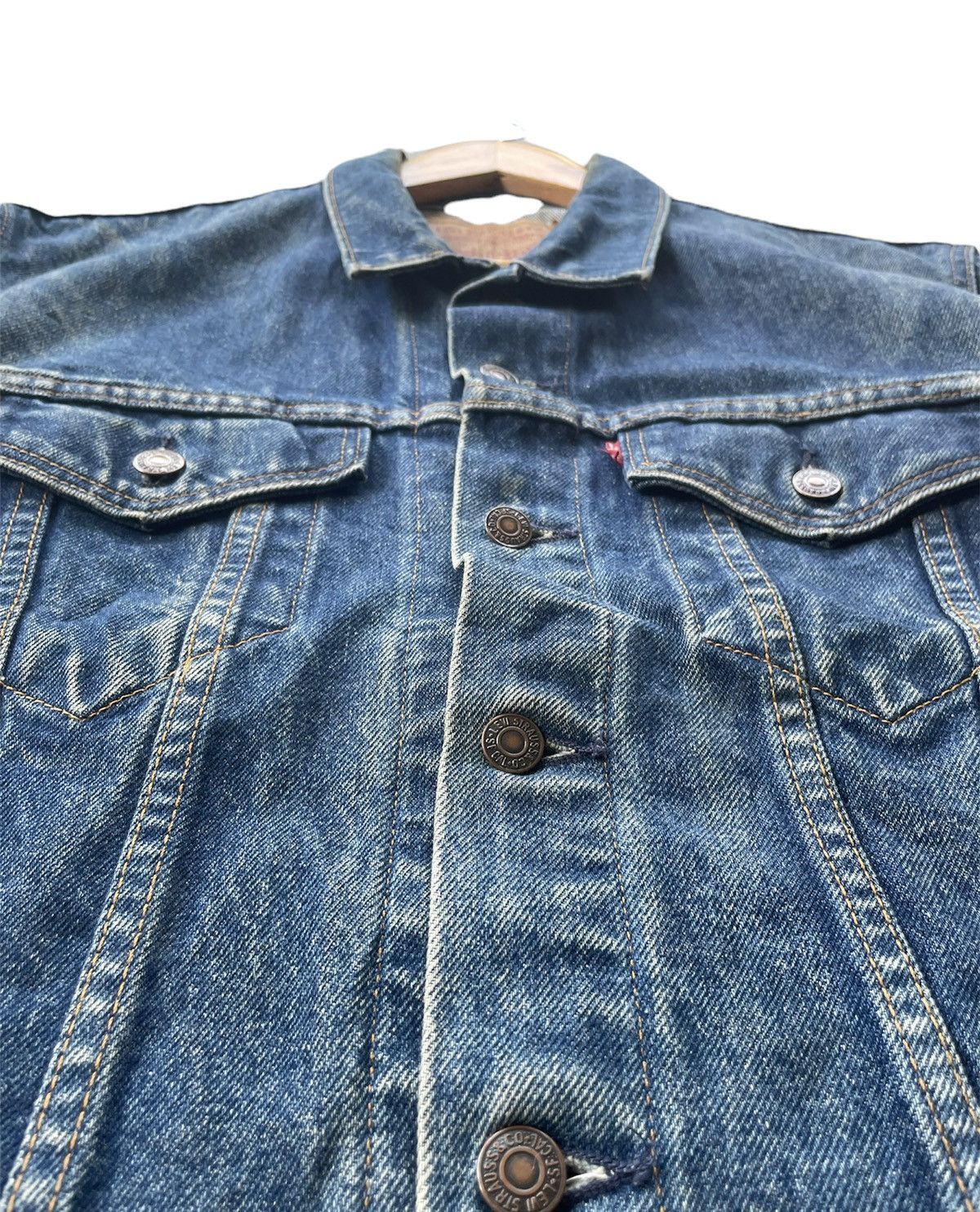 Other Levi’s 70506 e Vintage Aging Wash Denim Jacket Size US L / EU 52-54 / 3 - 7 Thumbnail