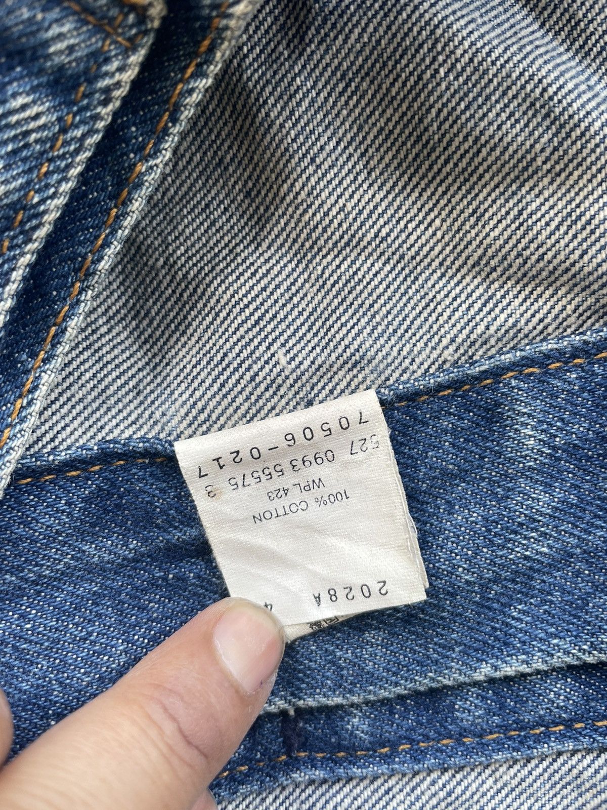 Other Levi’s 70506 e Vintage Aging Wash Denim Jacket Size US L / EU 52-54 / 3 - 13 Thumbnail
