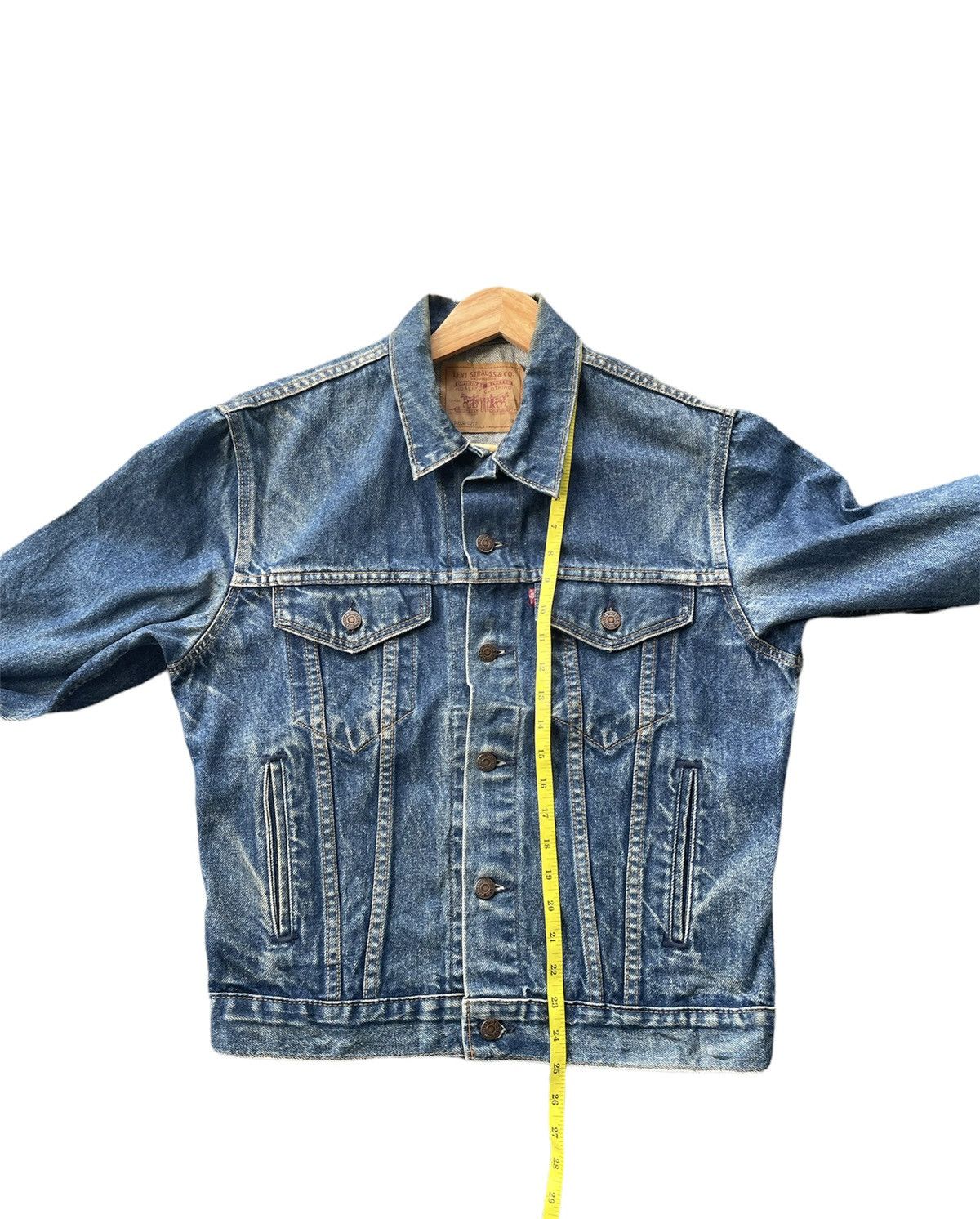 Other Levi’s 70506 e Vintage Aging Wash Denim Jacket Size US L / EU 52-54 / 3 - 3 Thumbnail