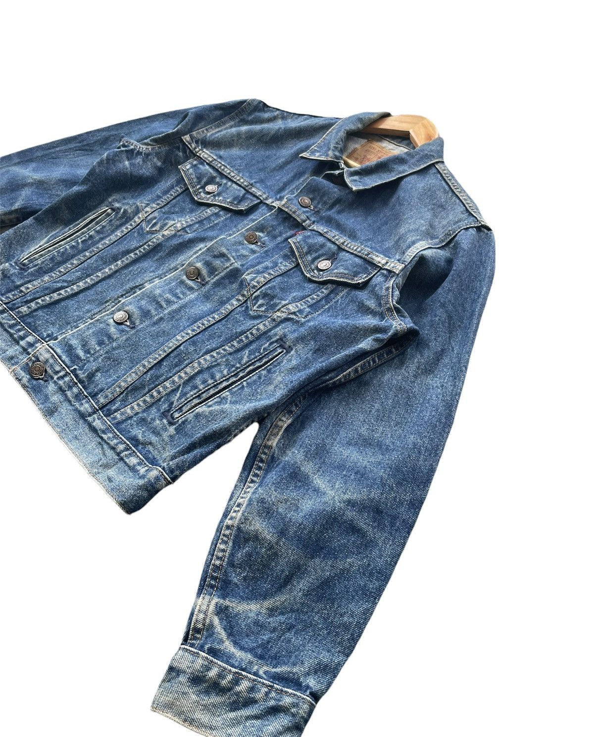 Other Levi’s 70506 e Vintage Aging Wash Denim Jacket Size US L / EU 52-54 / 3 - 4 Thumbnail