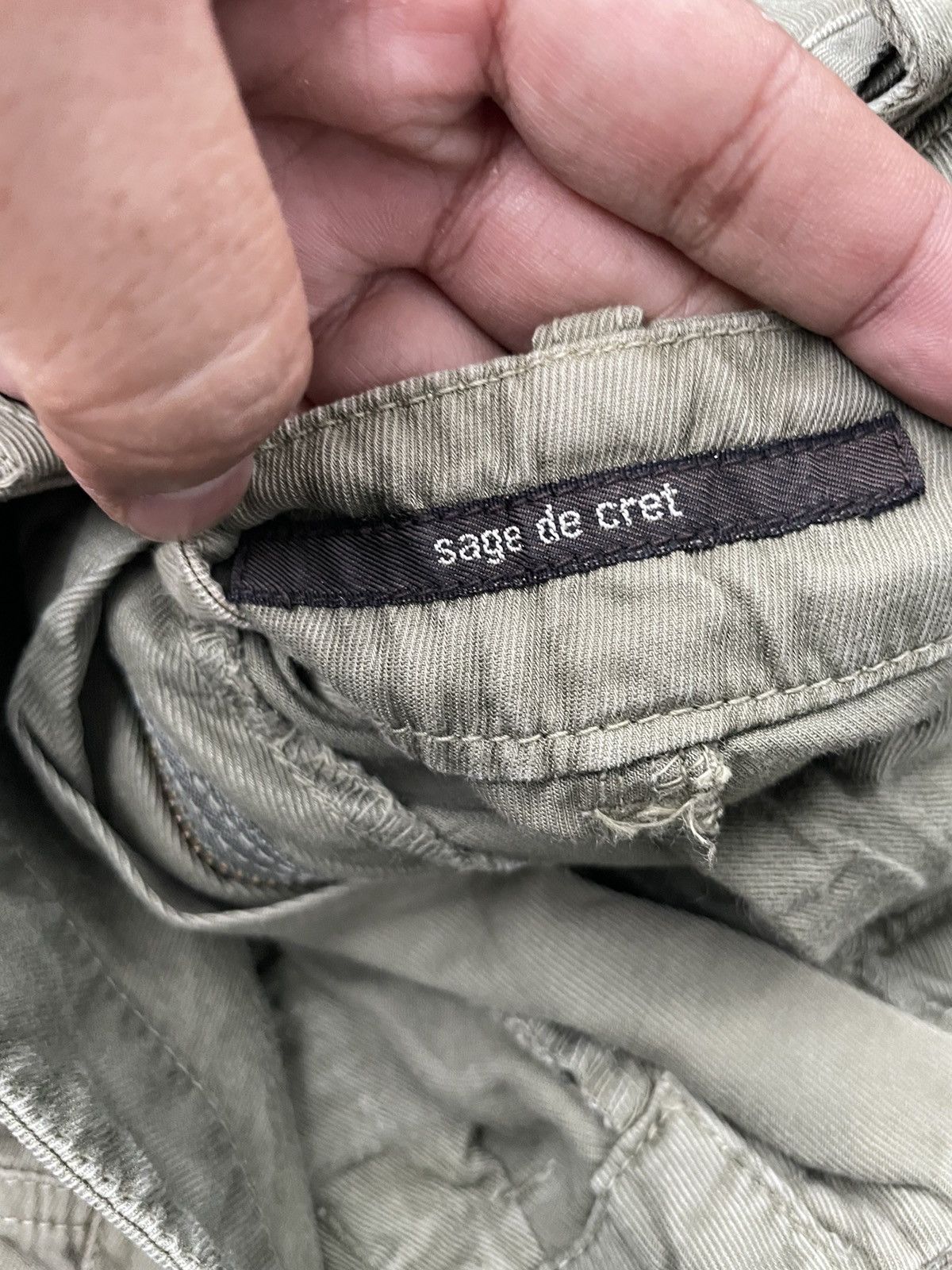 Japanese Brand Sage De Cret Japan 8 pocket Military Inspired Trouser Size US 35 - 11 Thumbnail